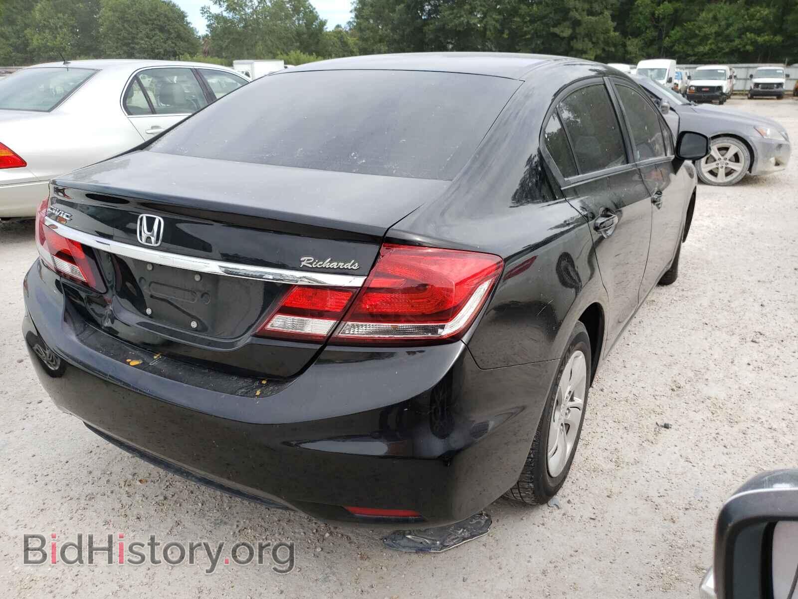 2013 HONDA CIVIC - VIN: 19XFB2F55DE042745 - Фото 4