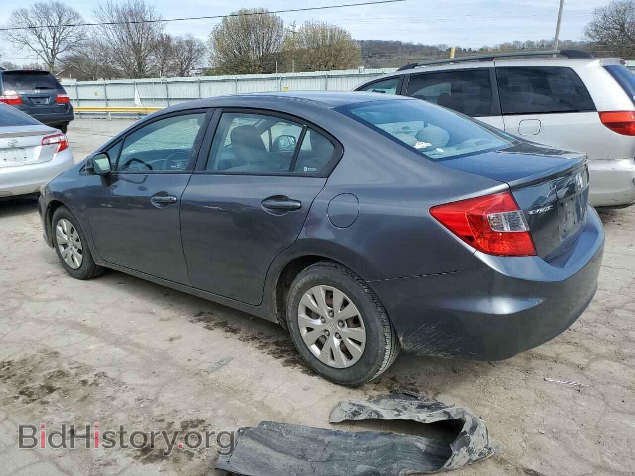 2012 HONDA CIVIC - VIN: 19XFB2F55CE074626 - Фото 2