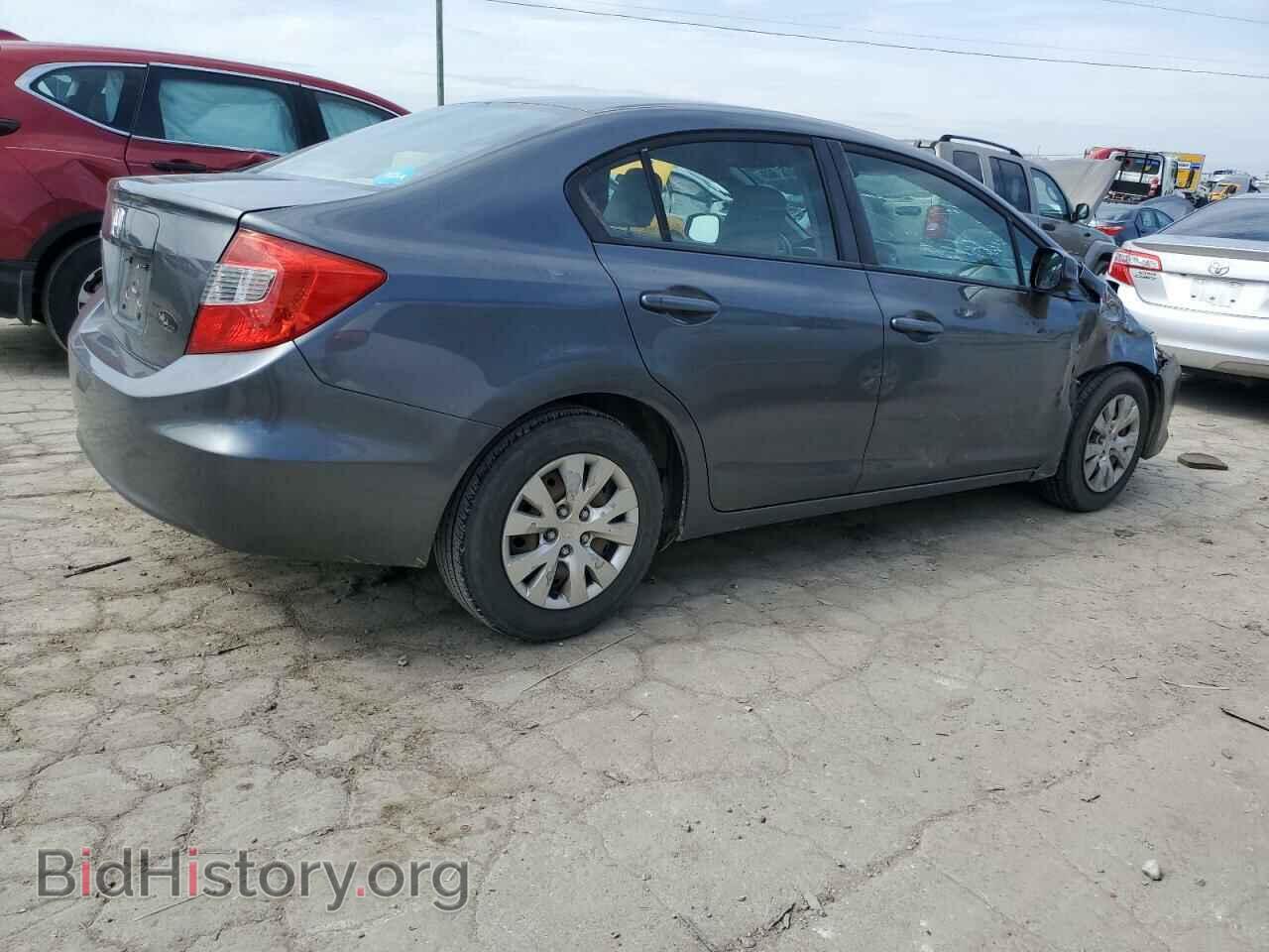 2012 HONDA CIVIC - VIN: 19XFB2F55CE074626 - Фото 3