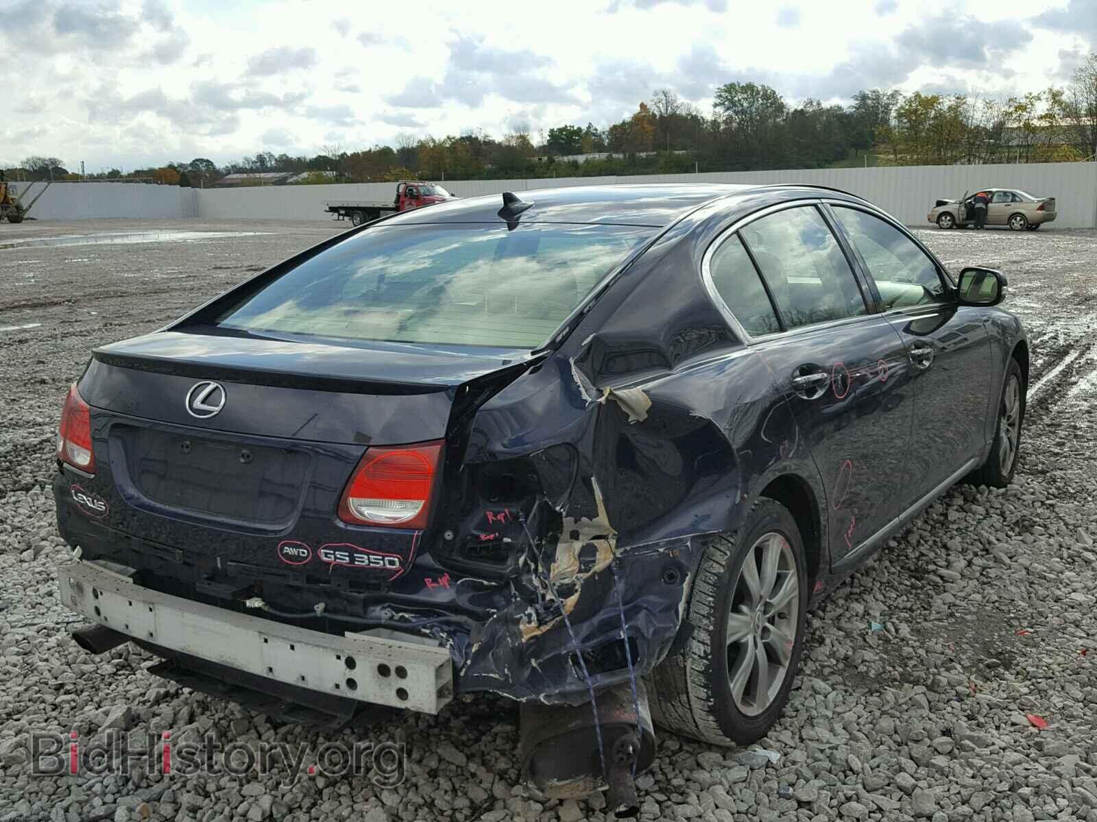 2008 LEXUS GS350 - VIN: JTHCE96S180021266 - Фото 4