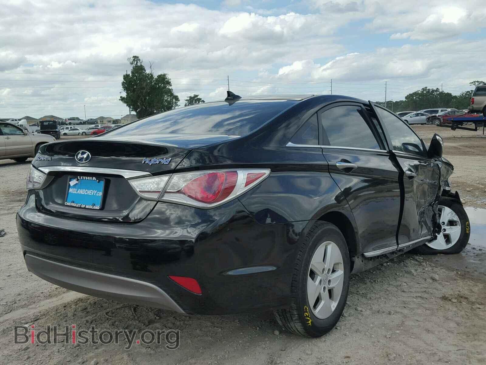 2012 HYUNDAI SONATA - VIN: KMHEC4A42CA021870 - Photo 4
