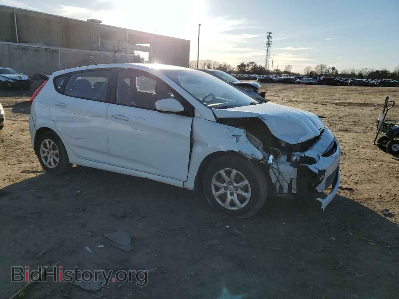 2013 HYUNDAI ACCENT - VIN: KMHCT5AE1DU109783 - Фото 4