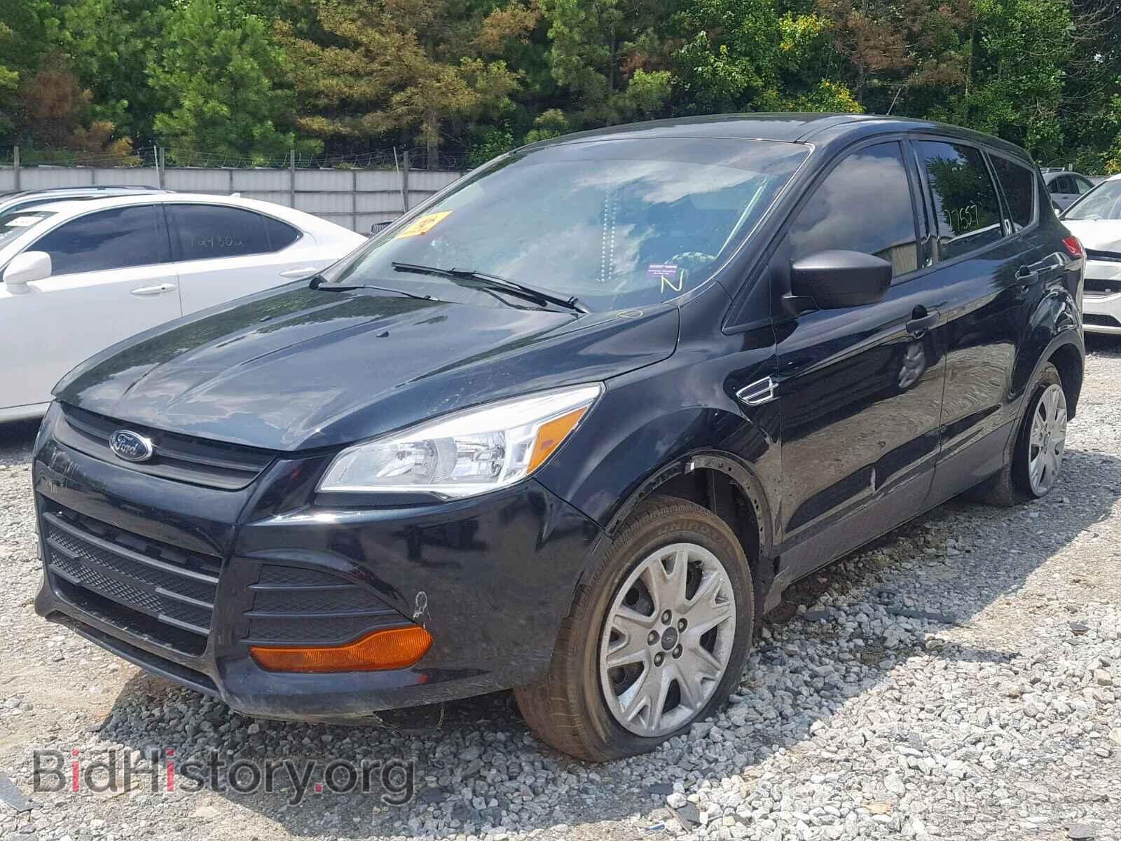 2014 FORD ESCAPE S - VIN: 1FMCU0F76EUD63095 - Фото 2