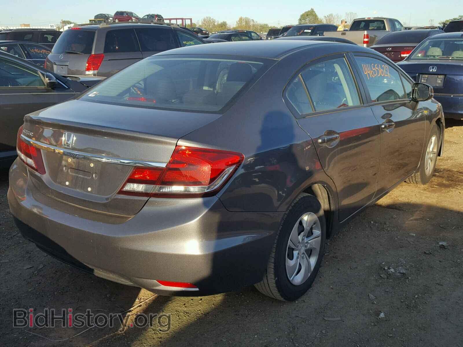 2013 HONDA CIVIC - VIN: 19XFB2F52DE099534 - Фото 4