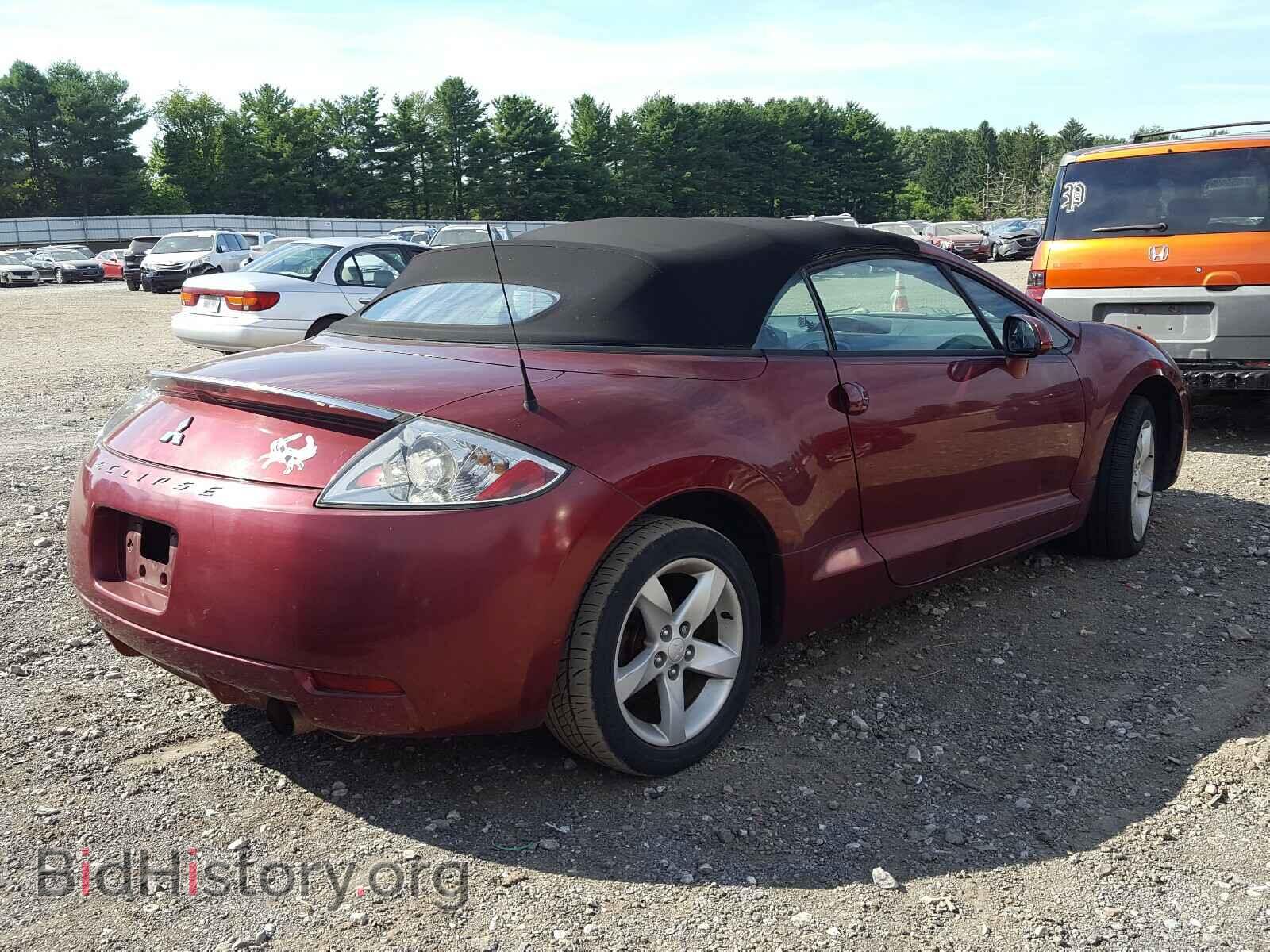 2007 MITSUBISHI ECLIPSE - VIN: 4A3AL25F87E062681 - Фото 4