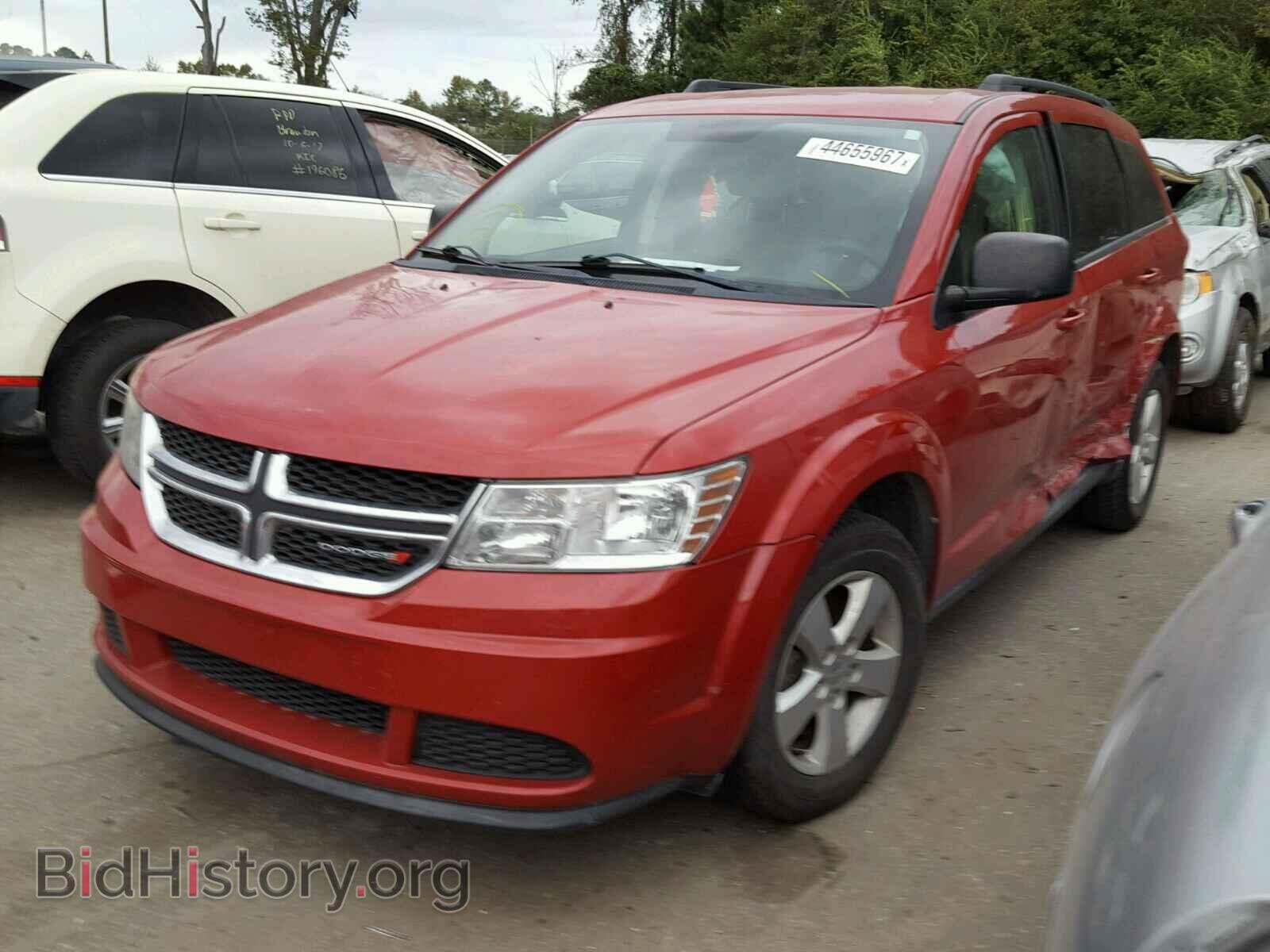 2013 DODGE JOURNEY - VIN: 3C4PDCAB7DT536764 - Фото 2