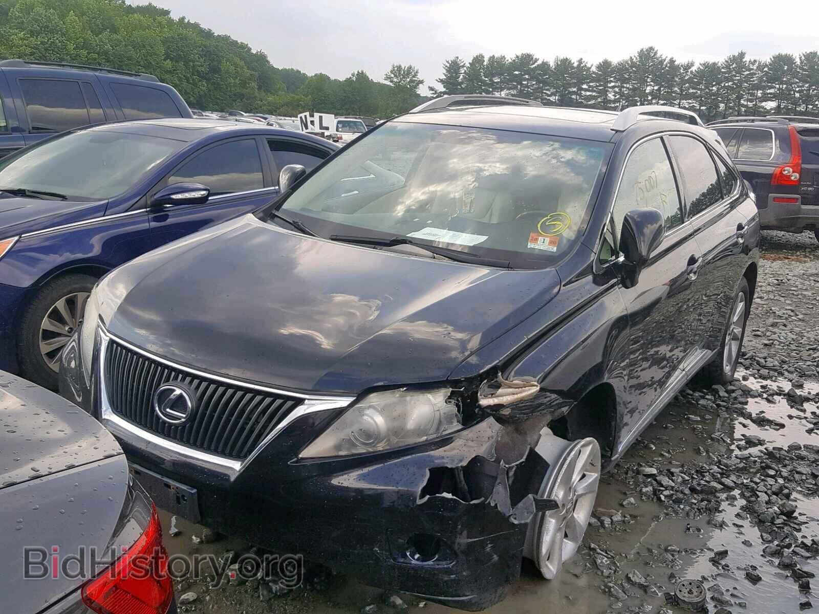 2011 LEXUS RX 350 - VIN: 2T2BK1BA8BC081073 - Фото 2