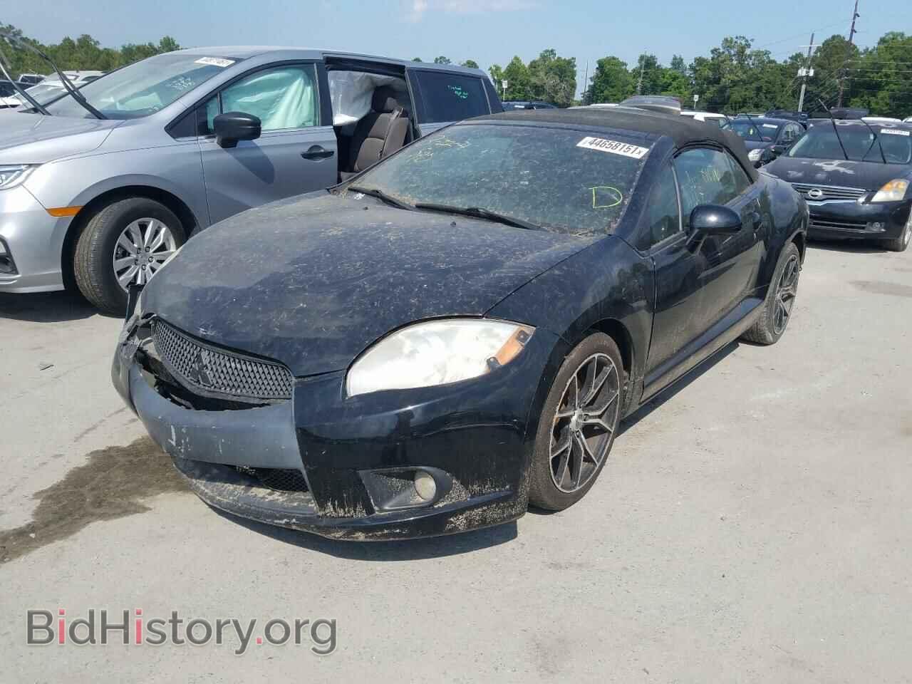 2012 MITSUBISHI ECLIPSE - VIN: 4A37L5EF6CE007507 - Photo 2