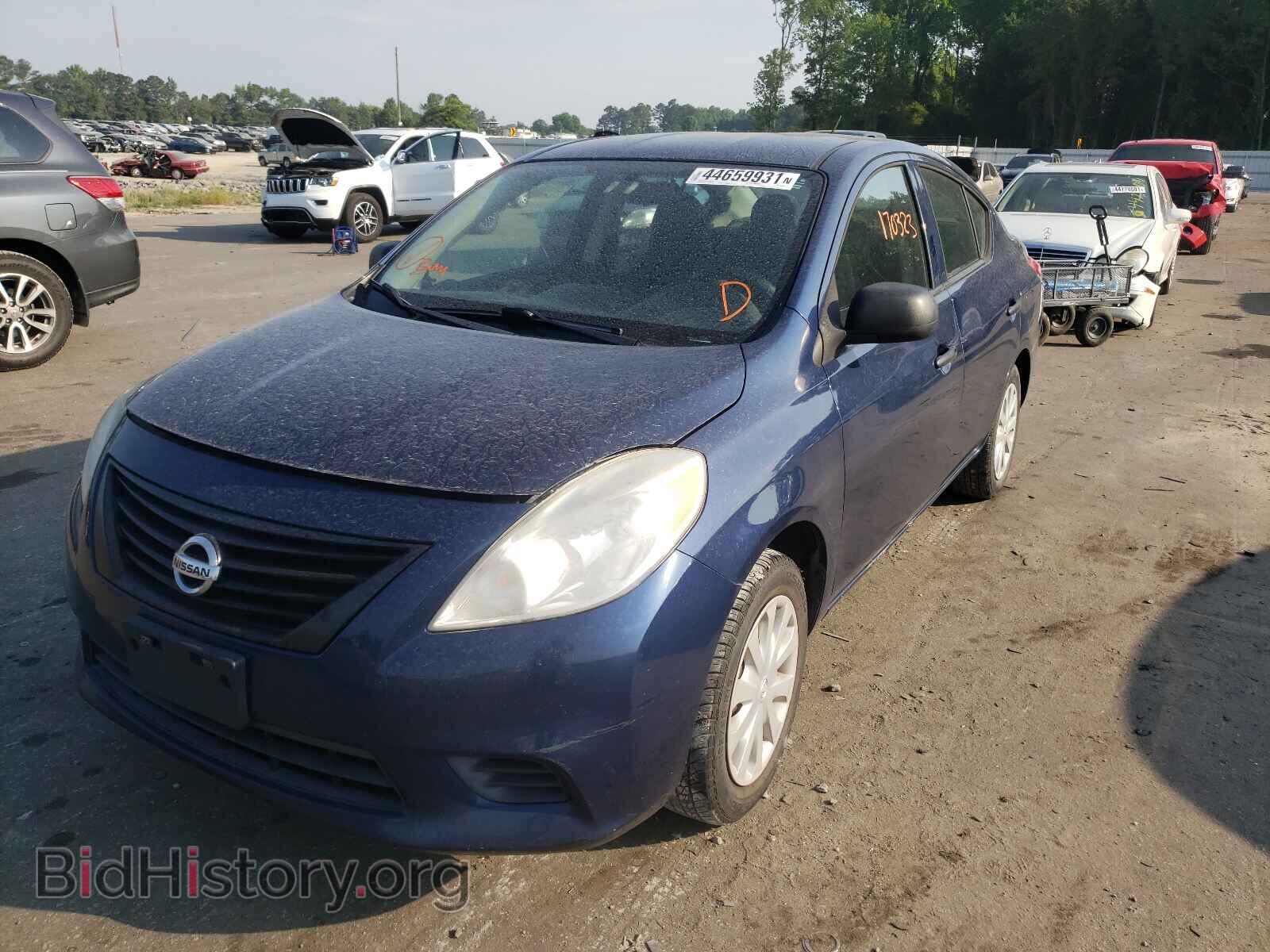 2012 NISSAN VERSA - VIN: 3N1CN7AP3CL920668 - Фото 2