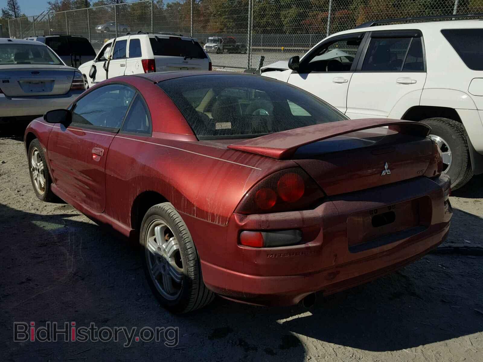 2002 MITSUBISHI ECLIPSE - VIN: 4A3AC84H52E090291 - Фото 3
