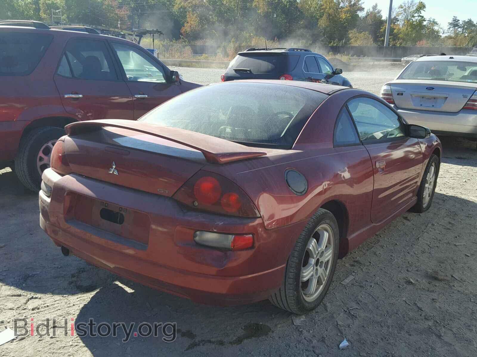 2002 MITSUBISHI ECLIPSE - VIN: 4A3AC84H52E090291 - Фото 4