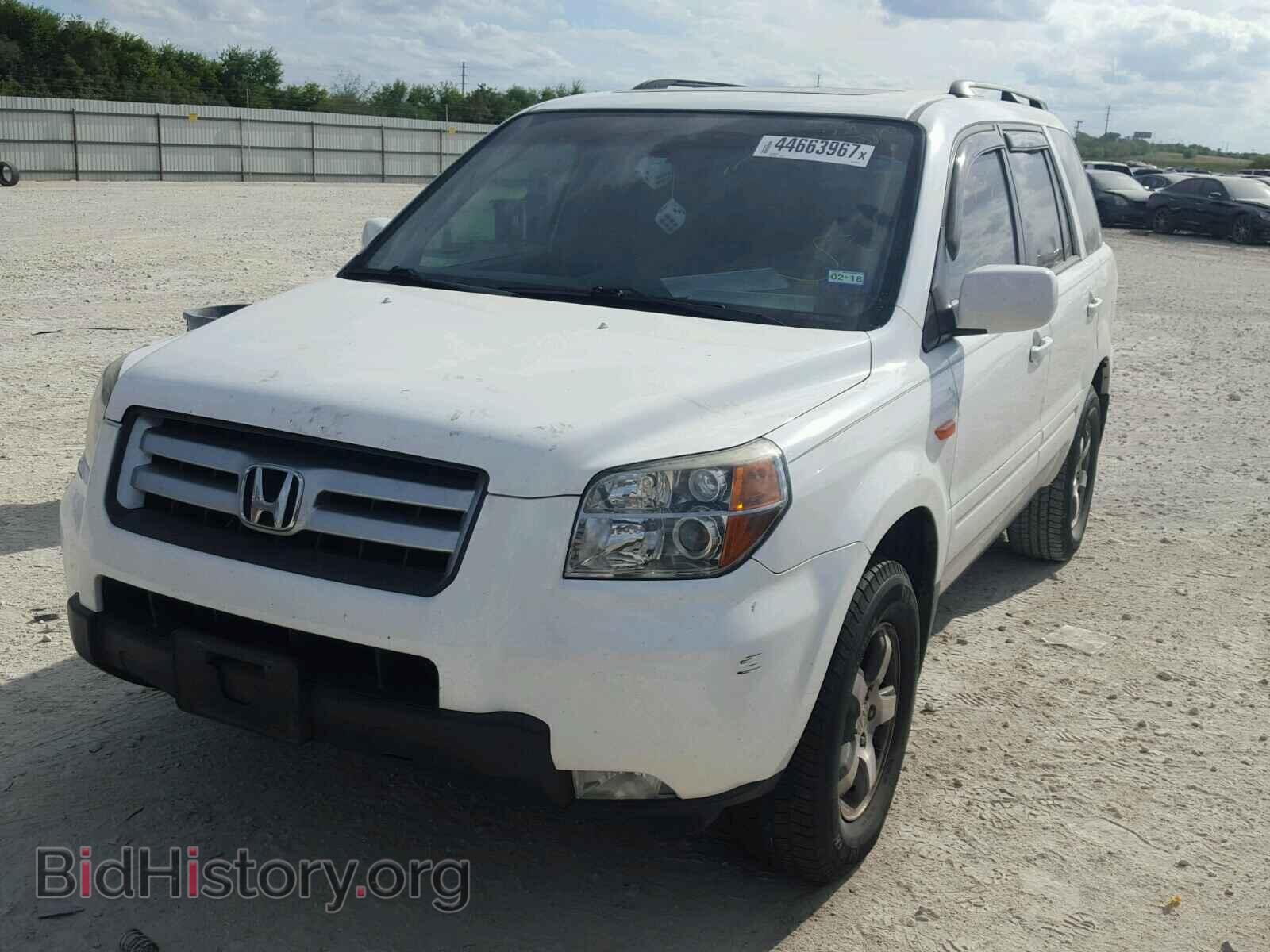 2006 HONDA PILOT - VIN: 2HKYF18526H539870 - Фото 2