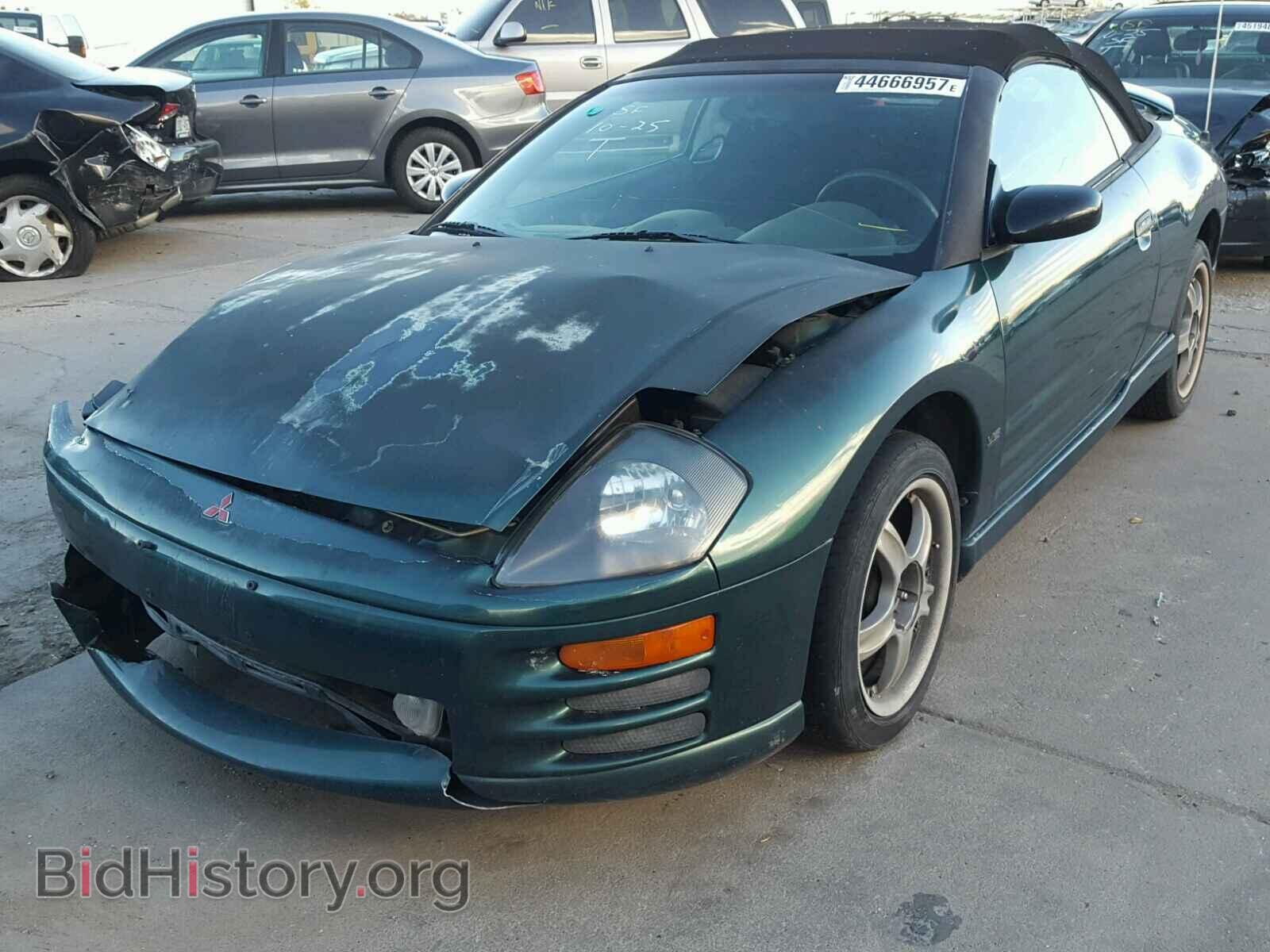 2001 MITSUBISHI ECLIPSE - VIN: 4A3AE85H01E211686 - Photo 2