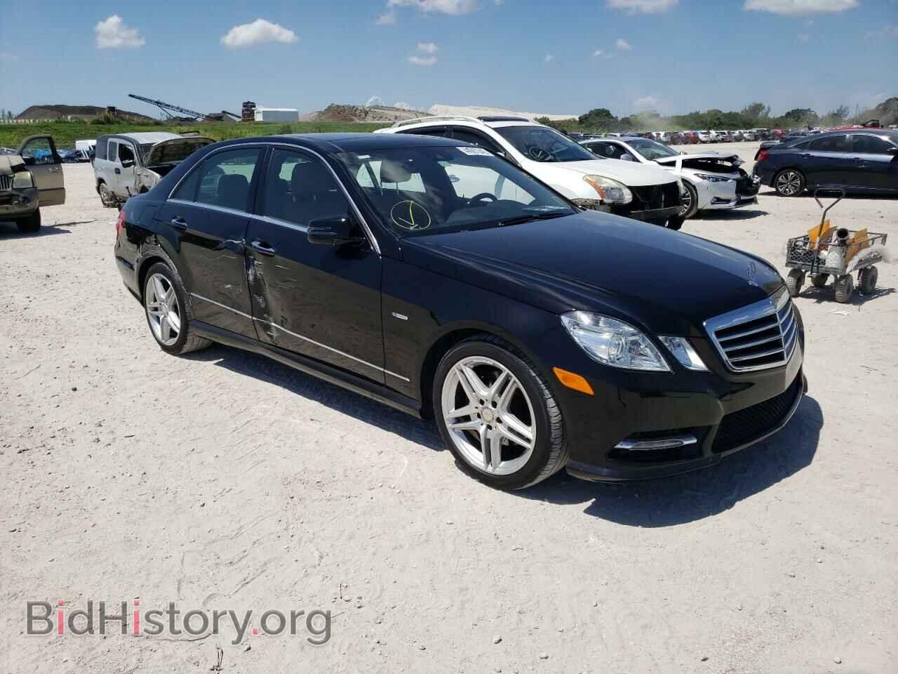 Photo WDDHF5KB6CA640926 - MERCEDES-BENZ E-CLASS 2012