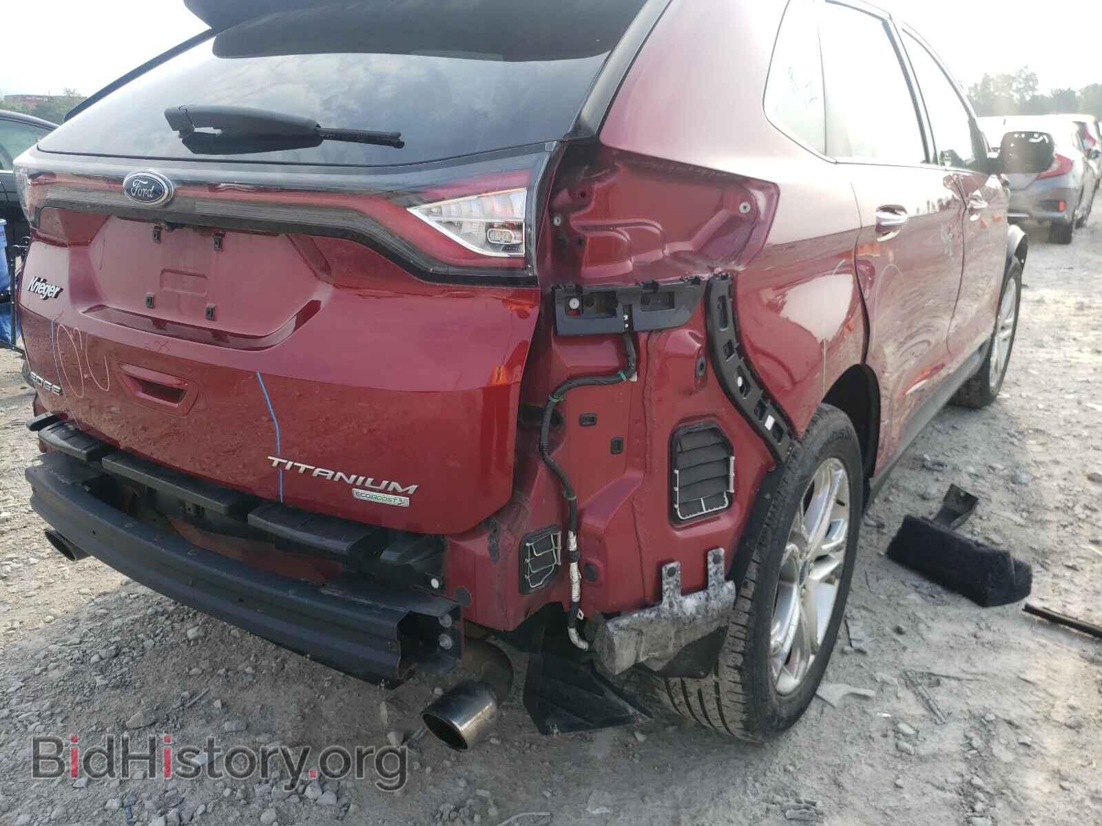 2015 FORD EDGE - VIN: 2FMTK3K97FBC25572 - Фото 4