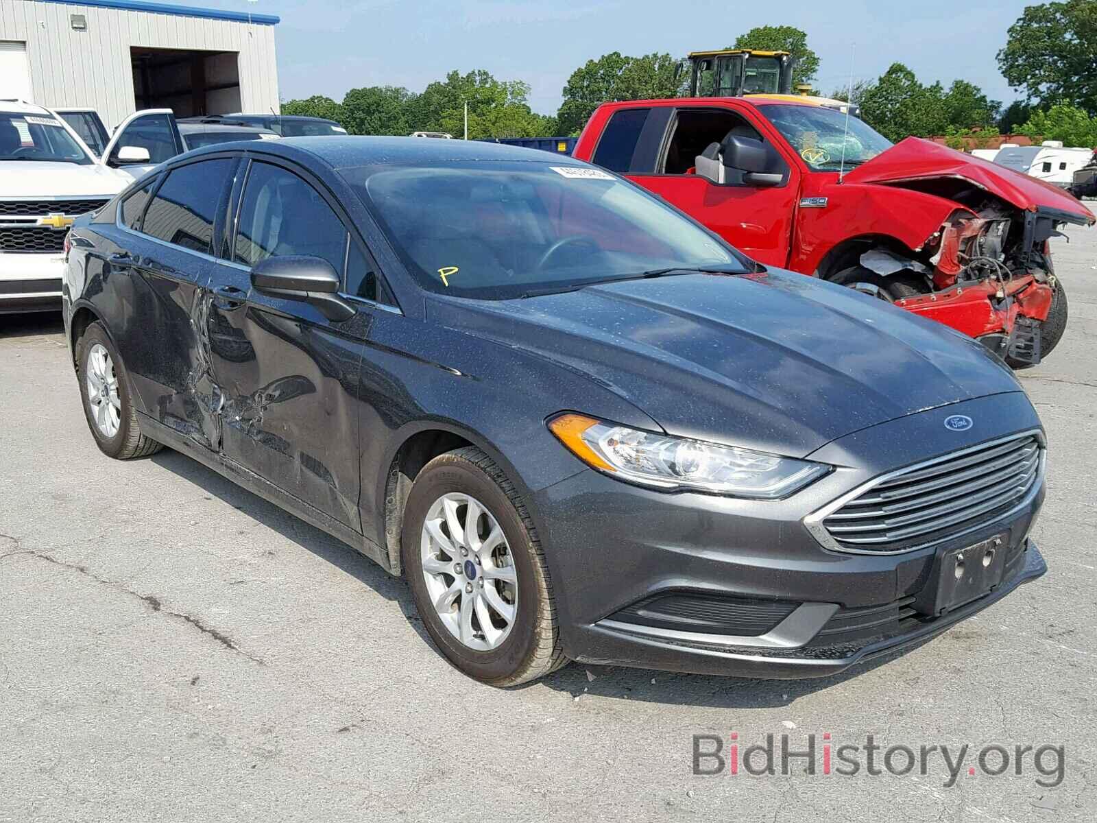 Фотография 3FA6P0G71HR141296 - FORD FUSION 2017