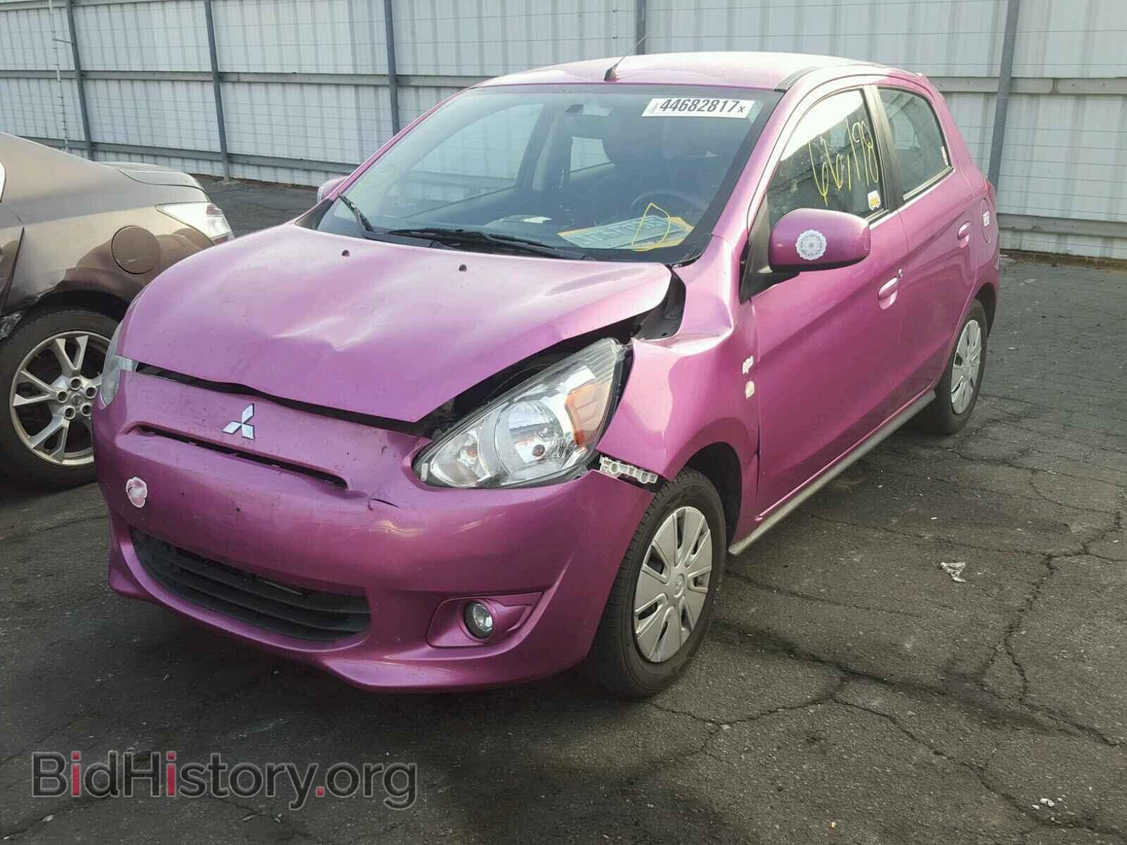 2014 MITSUBISHI MIRAGE - VIN: ML32A3HJ6EH008331 - Фото 2
