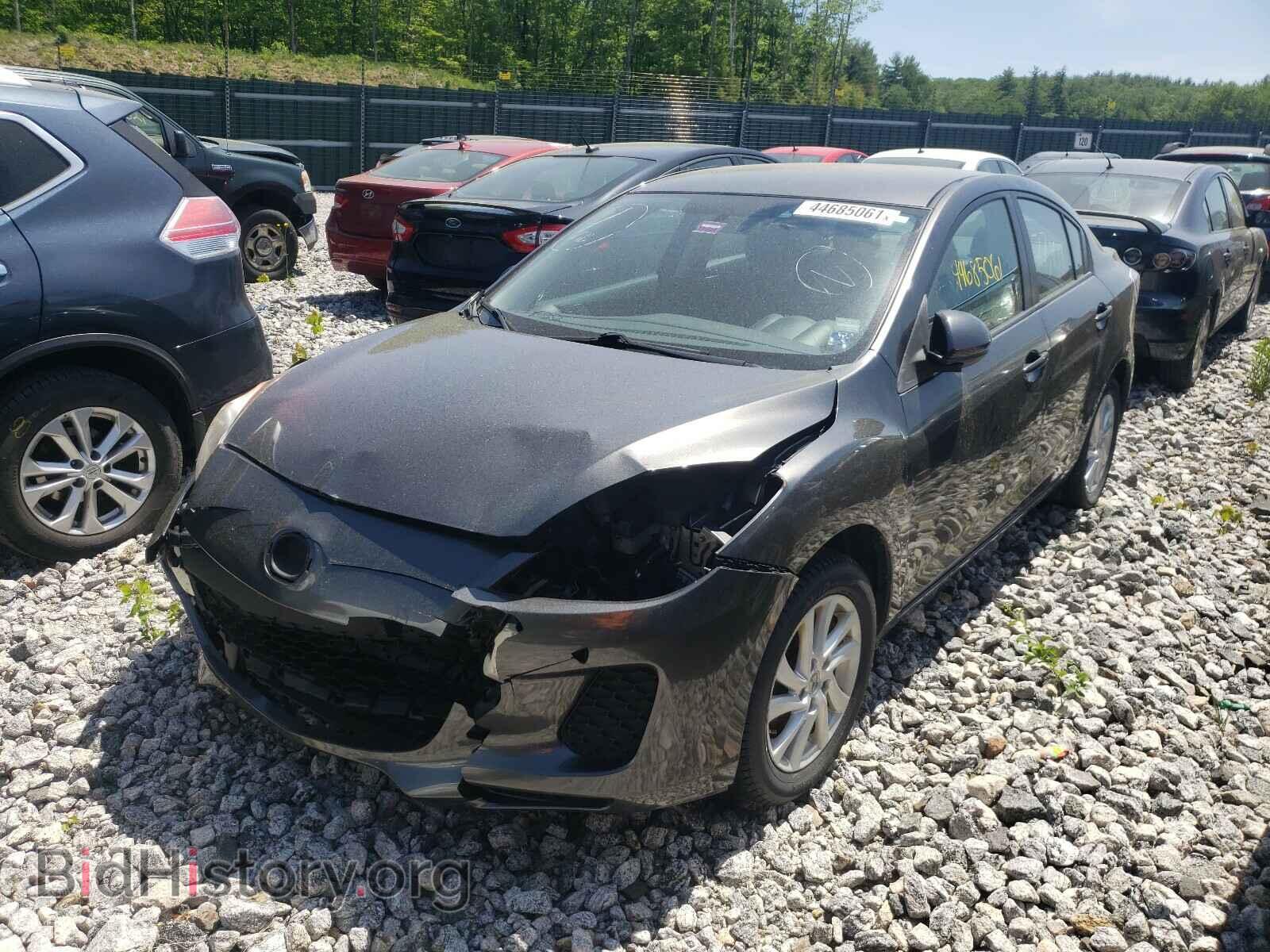 2012 MAZDA 3 - VIN: JM1BL1V82C1655828 - Фото 2