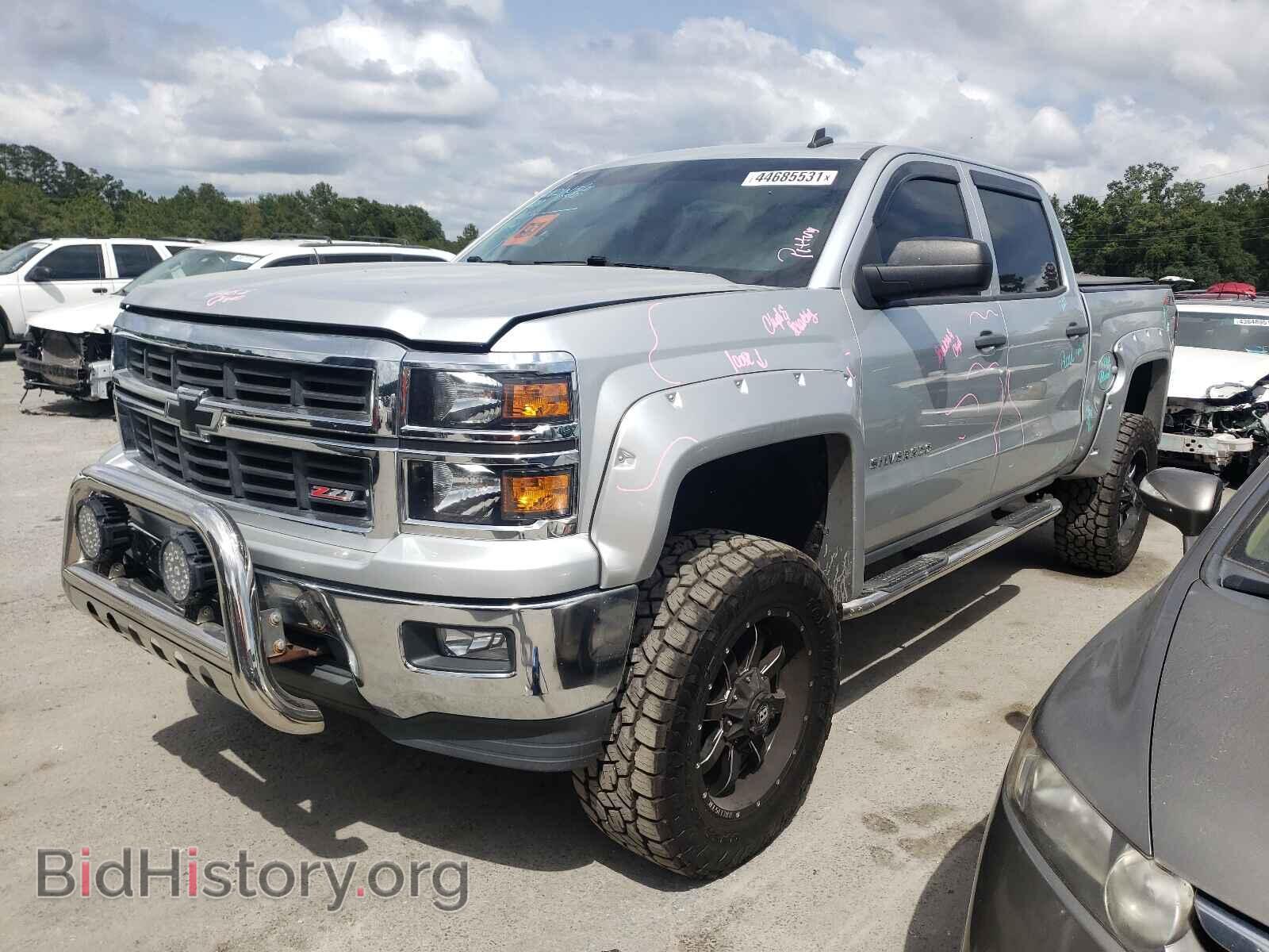 2014 CHEVROLET SILVERADO - VIN: 3GCUKREC2EG403449 - Фото 2