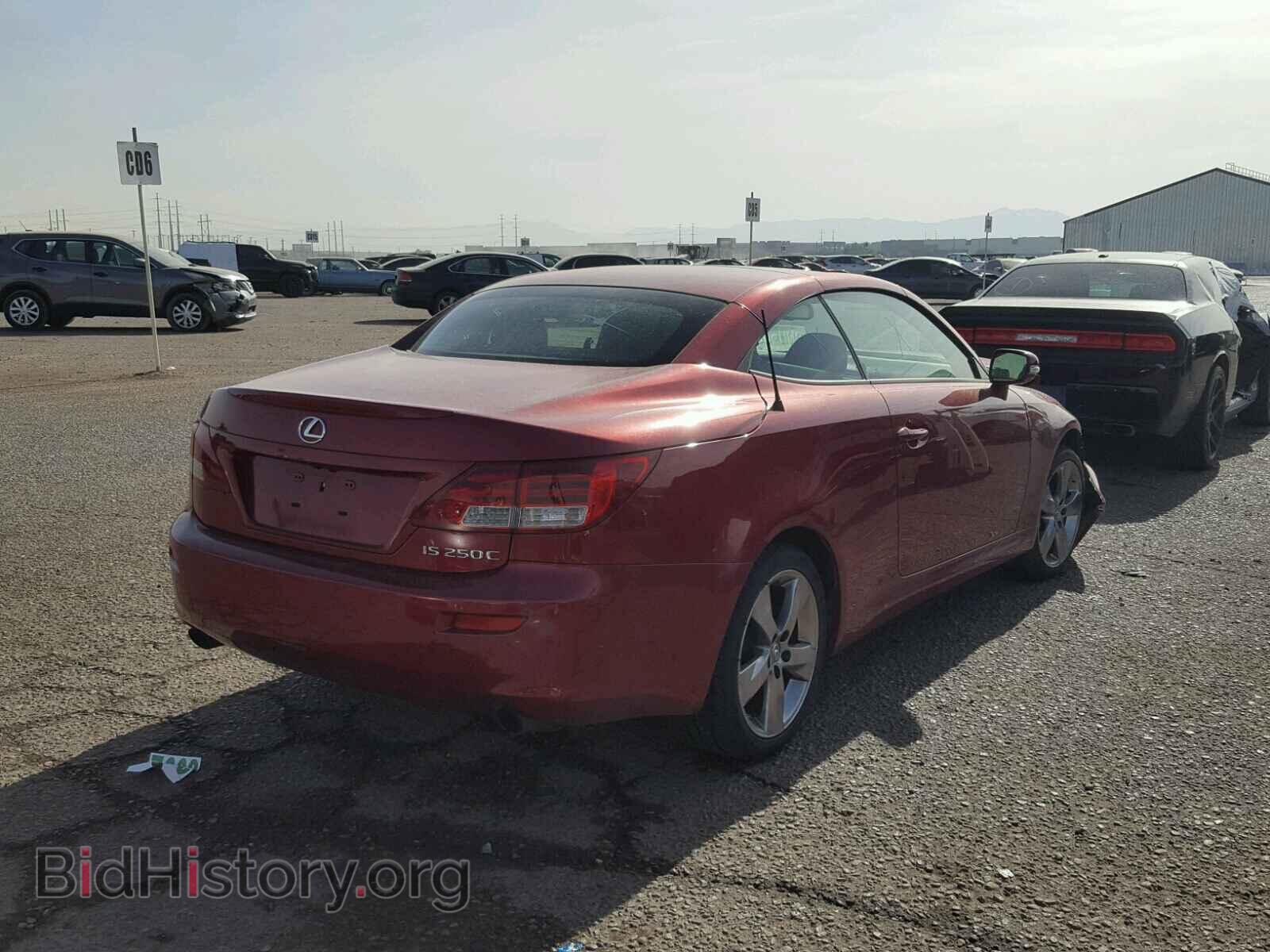 2011 LEXUS IS 250 - VIN: JTHFF2C22B2519977 - Фото 4