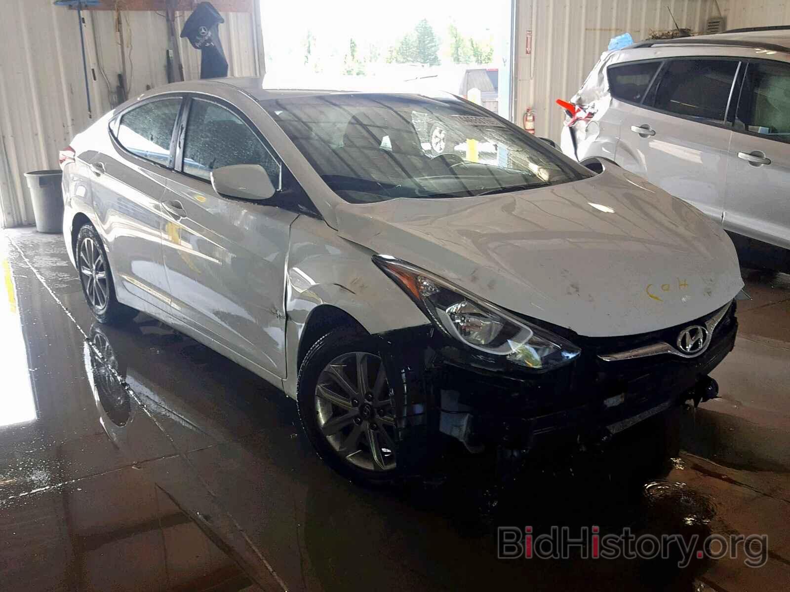 Photo 5NPDH4AE8GH702317 - HYUNDAI ELANTRA 2016