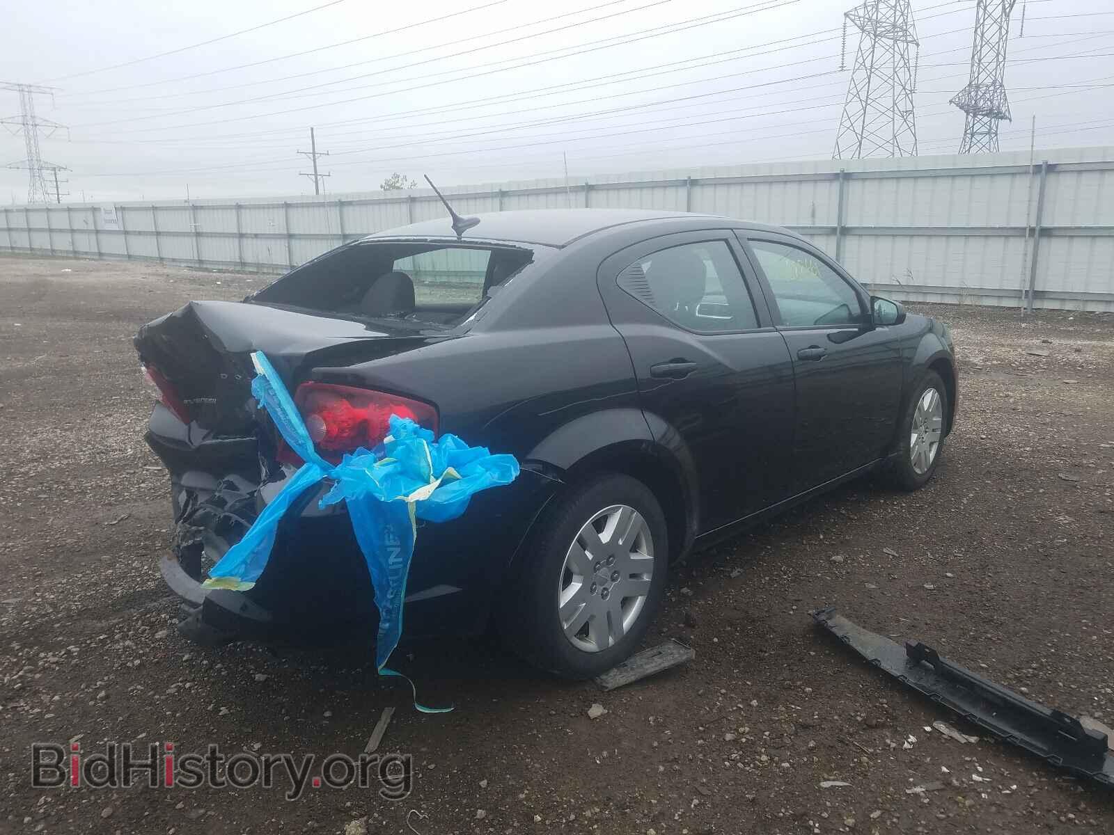 2013 DODGE AVENGER - VIN: 1C3CDZAB1DN682471 - Фото 4