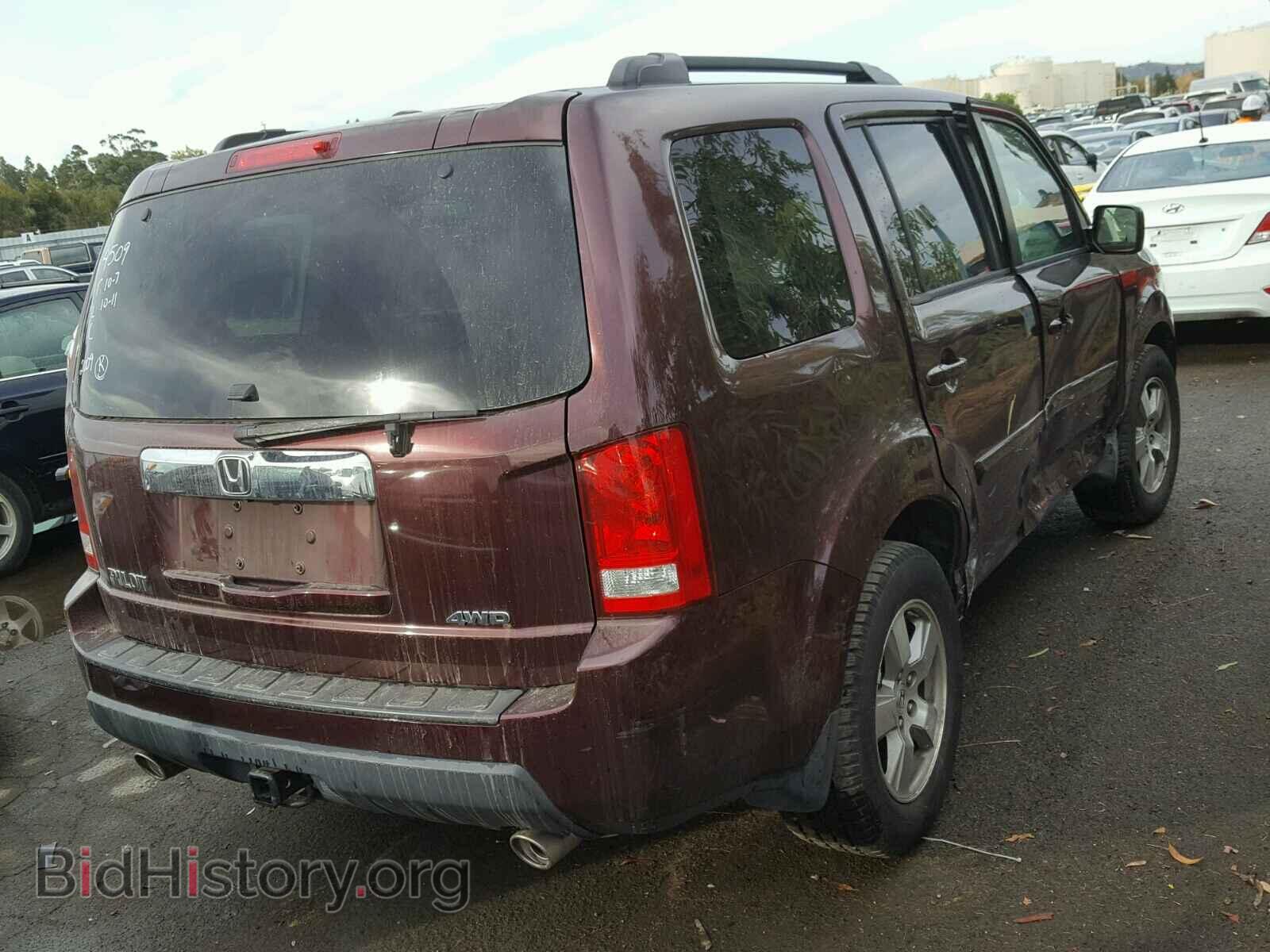 2009 HONDA PILOT - VIN: 5FNYF48569B013293 - Фото 4