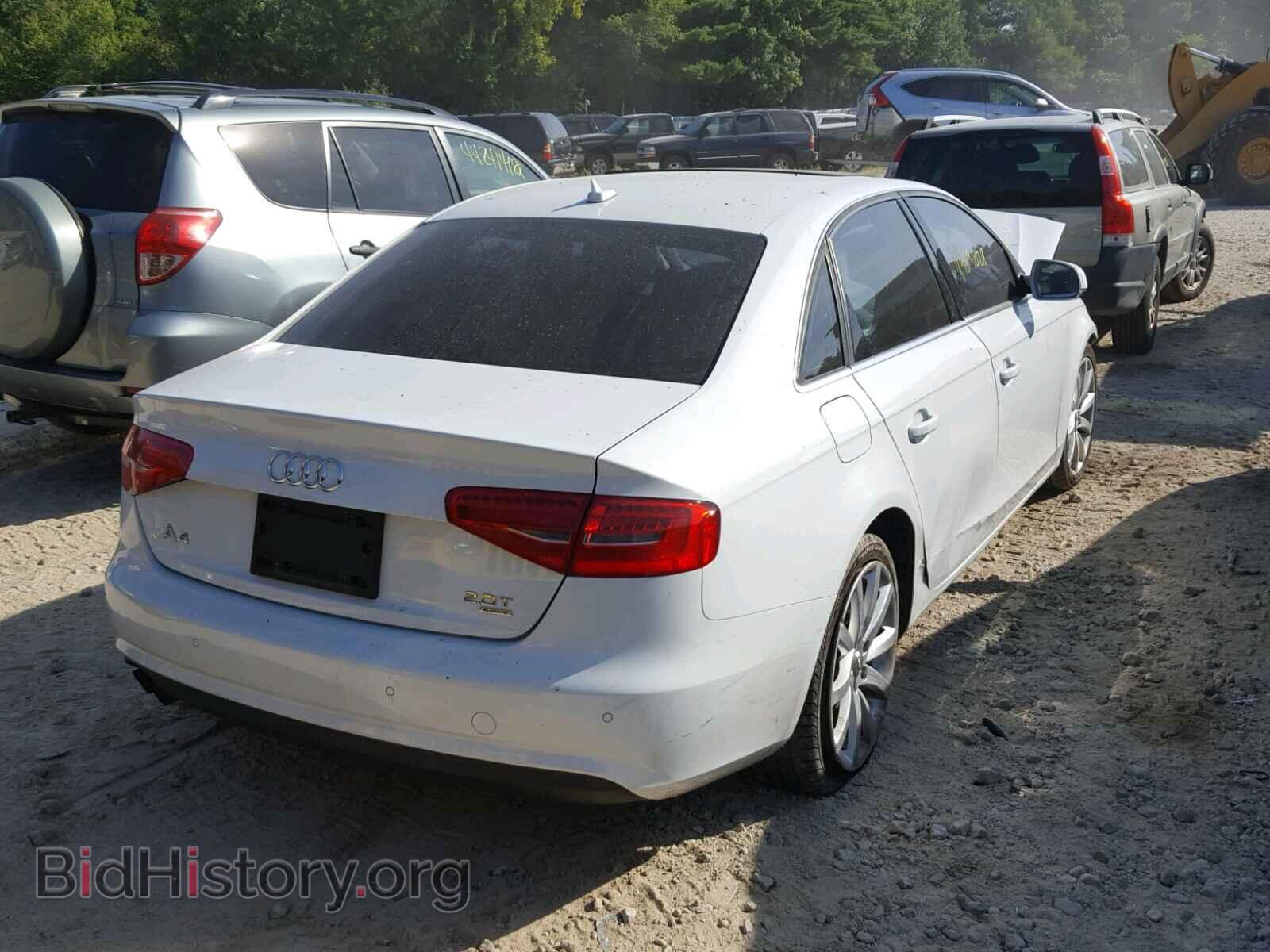 2013 AUDI A4 - VIN: WAUFFAFLXDA174297 - Фото 4