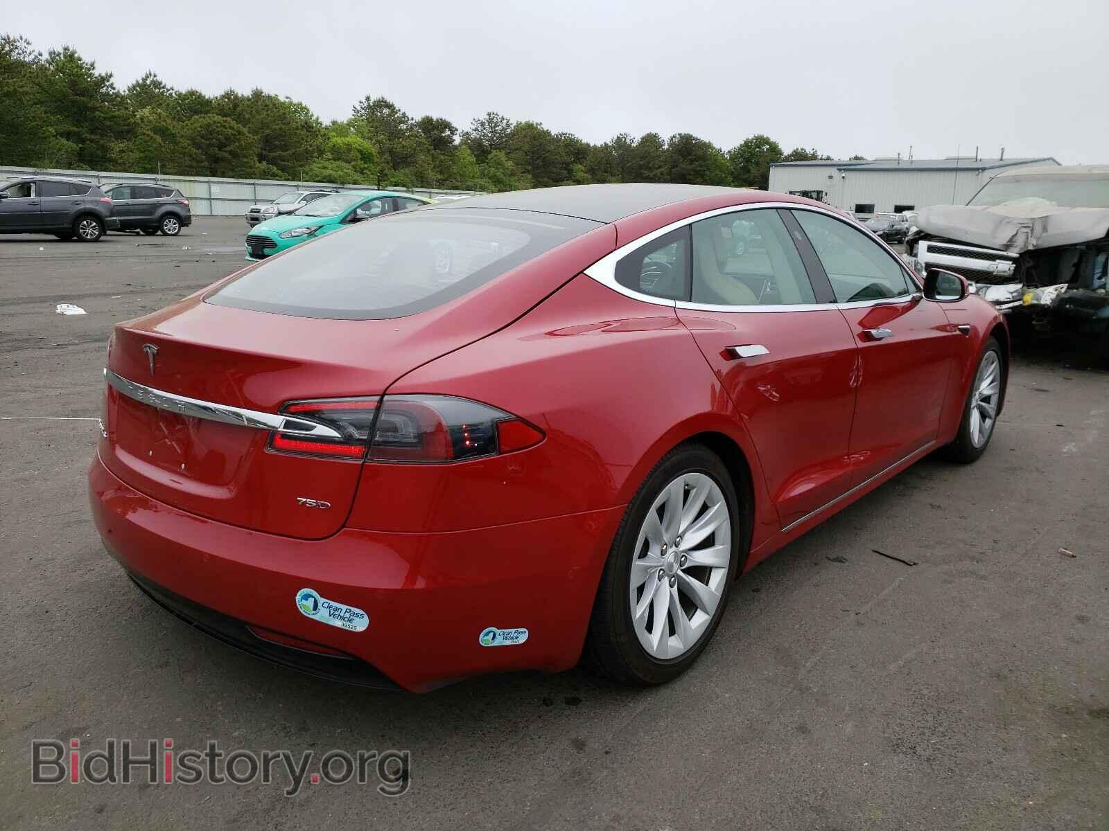 2017 TESLA MODEL S - VIN: 5YJSA1E21HF184402 - Фото 4