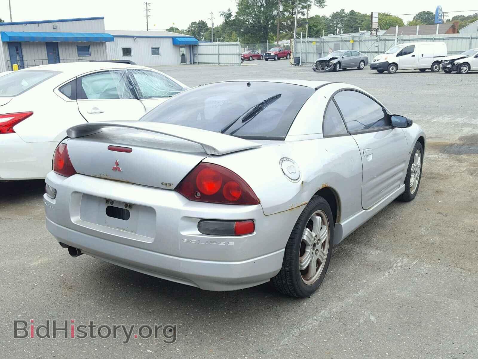 2001 MITSUBISHI ECLIPSE - VIN: 4A3AC54H31E095146 - Фото 4