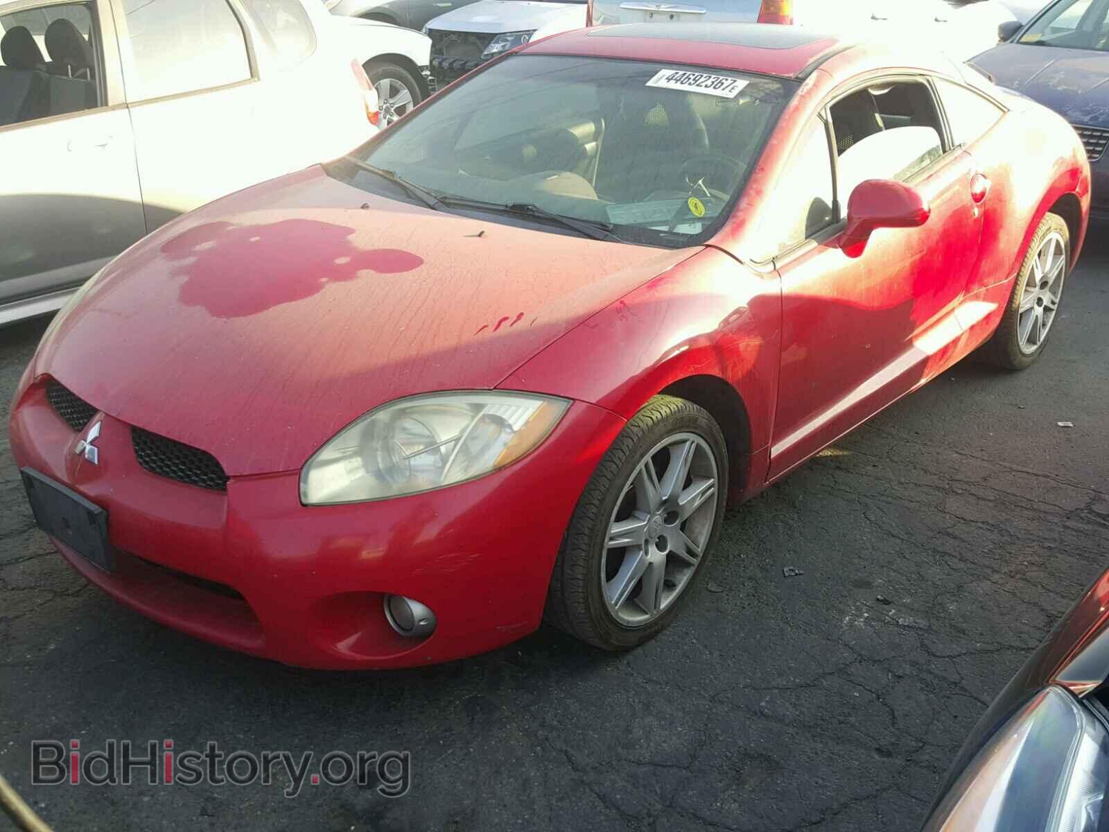 2006 MITSUBISHI ECLIPSE - VIN: 4A3AK34T16E059801 - Фото 2