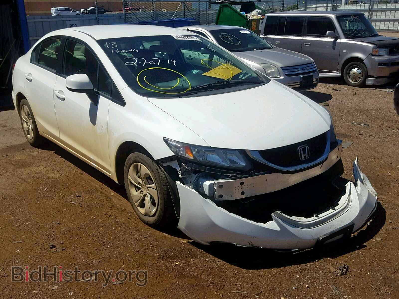 Фотография 2HGFB2F59DH601316 - HONDA CIVIC LX 2013
