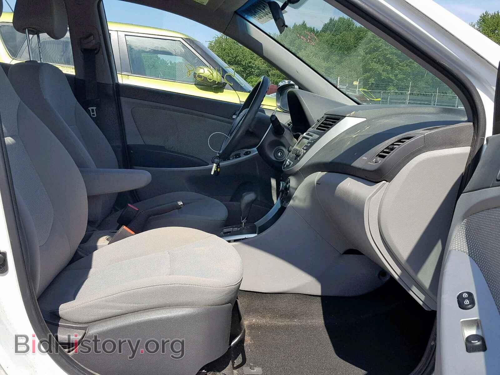 2013 HYUNDAI ACCENT - VIN: KMHCT5AE3DU128464 - Фото 5