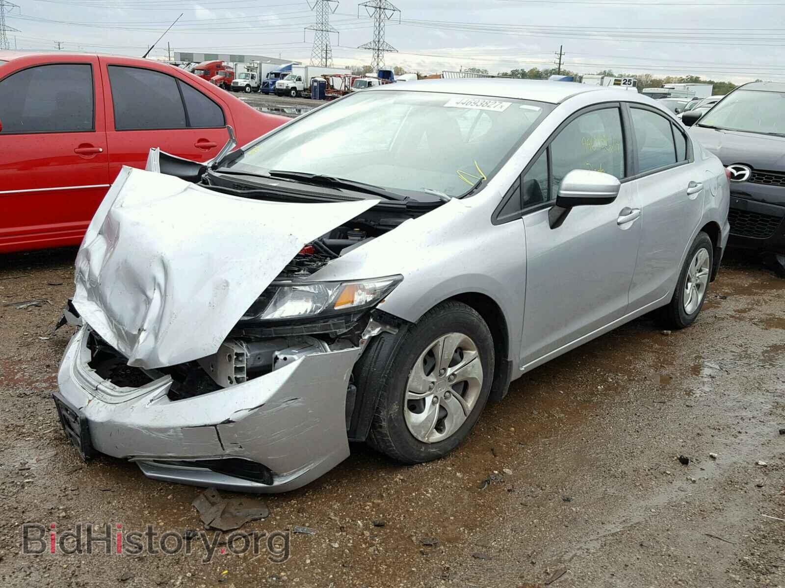 2014 HONDA CIVIC - VIN: 19XFB2F58EE001804 - Фото 2