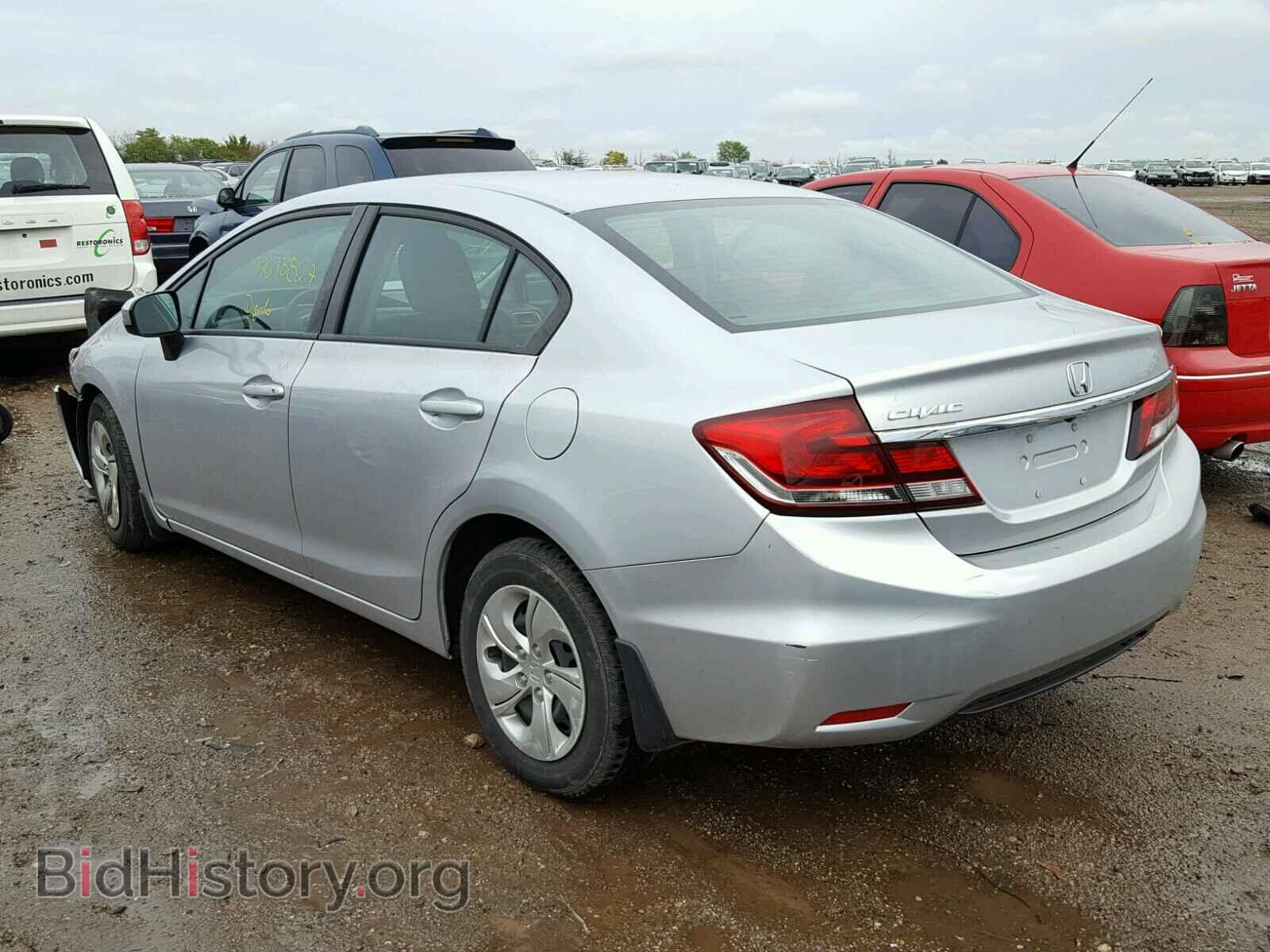 2014 HONDA CIVIC - VIN: 19XFB2F58EE001804 - Фото 3