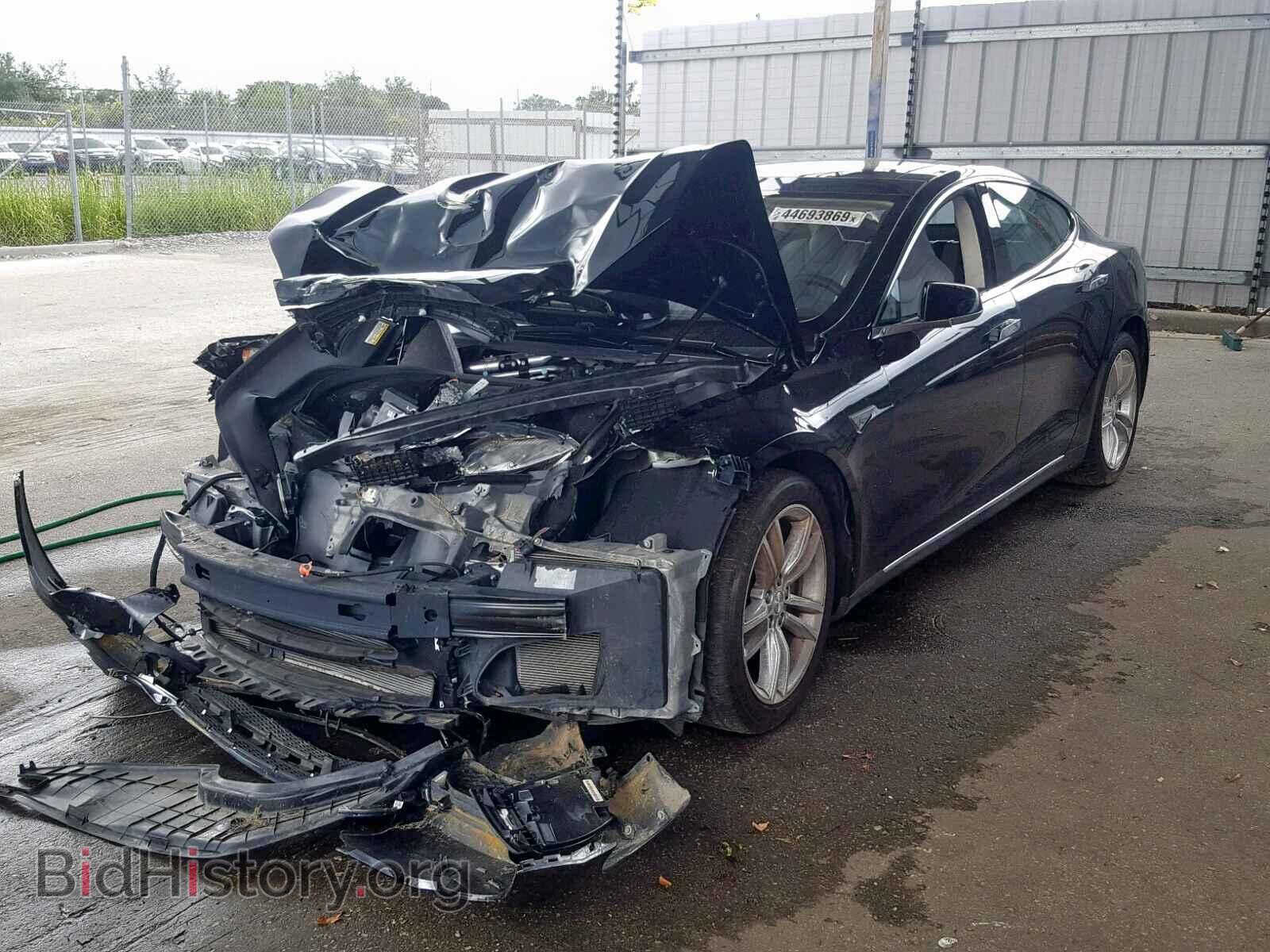 2014 TESLA MODEL S - VIN: 5YJSA1H18EFP33849 - Фото 2
