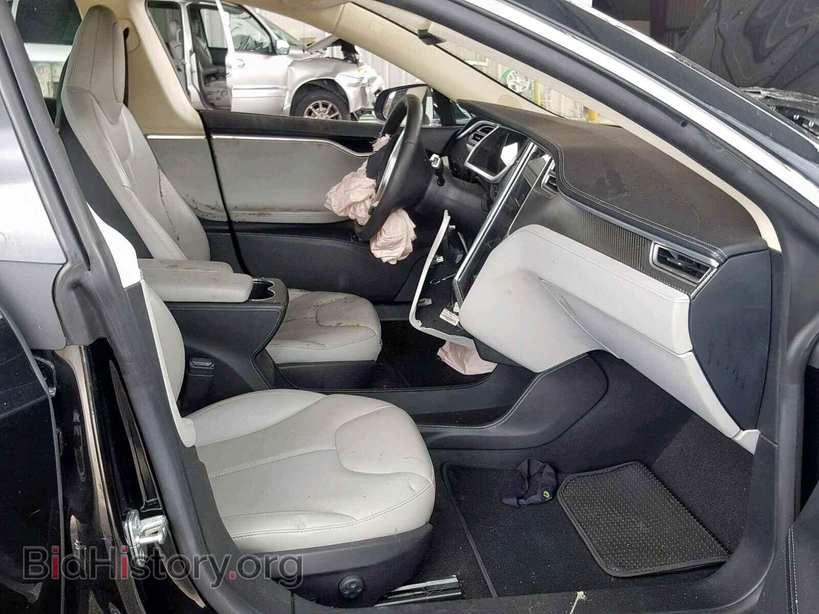 2014 TESLA MODEL S - VIN: 5YJSA1H18EFP33849 - Фото 5
