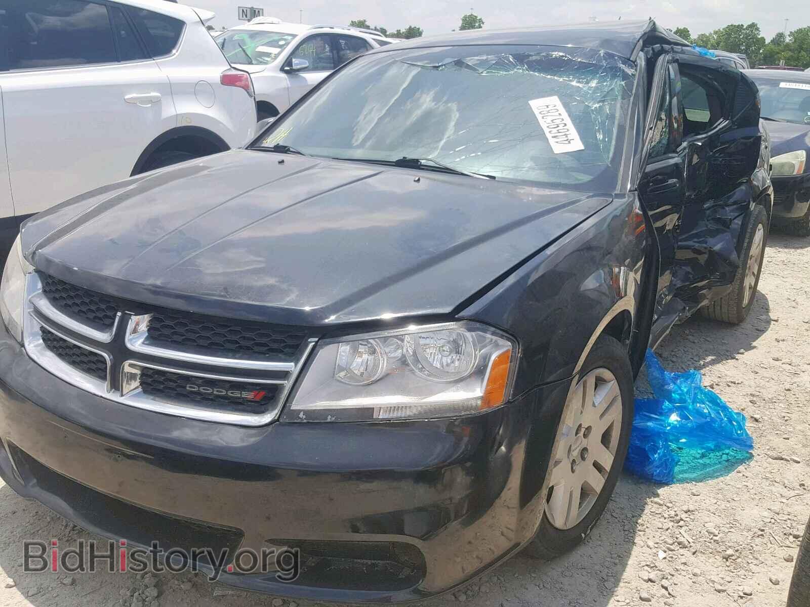 2013 DODGE AVENGER - VIN: 1C3CDZAG8DN689512 - Фото 2