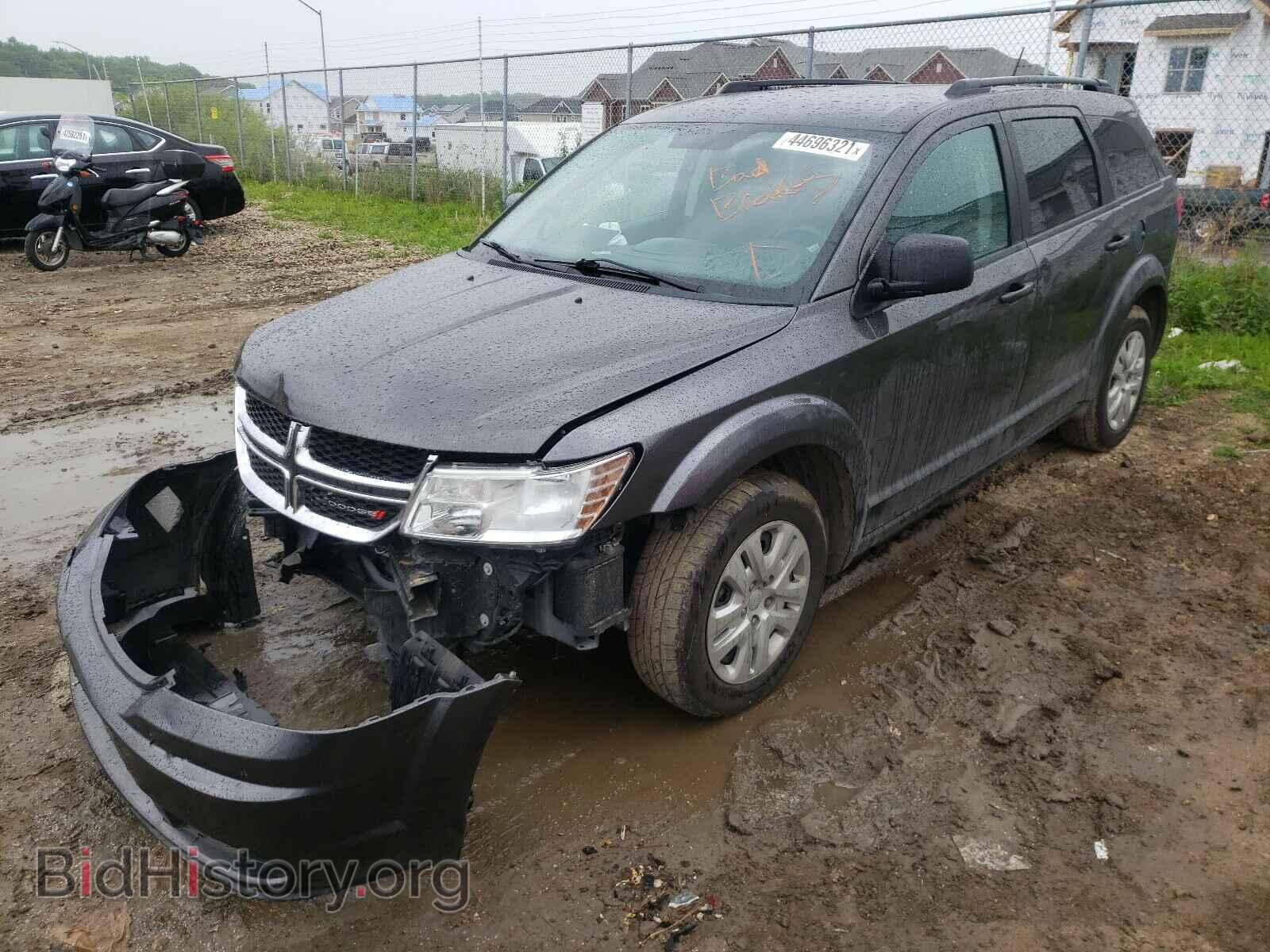 2018 DODGE JOURNEY - VIN: 3C4PDCAB9JT236350 - Фото 2