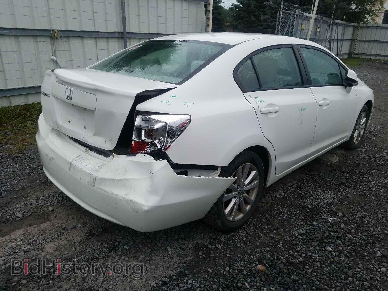 2012 HONDA CIVIC - VIN: 2HGFB2F81CH605000 - Фото 4