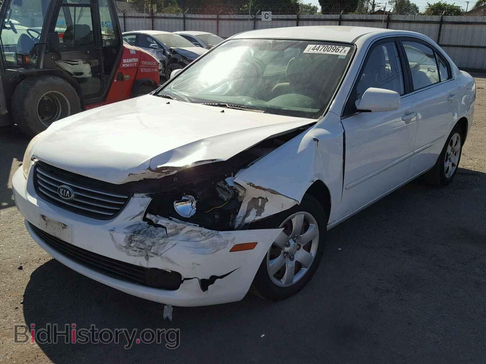 2007 KIA OPTIMA - VIN: KNAGE123275127176 - Фото 2