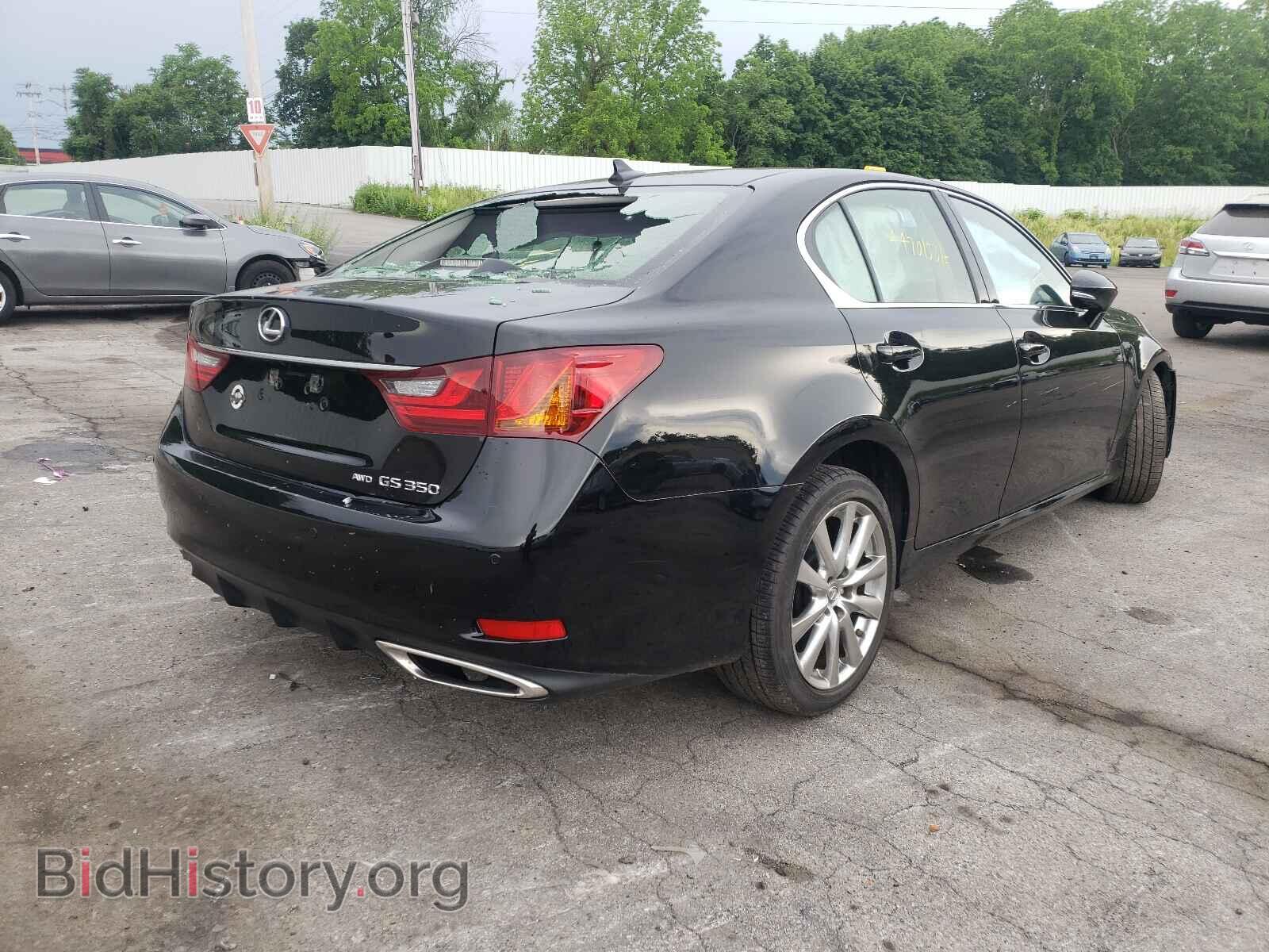 2013 LEXUS GS350 - VIN: JTHCE1BL2D5015960 - Фото 4