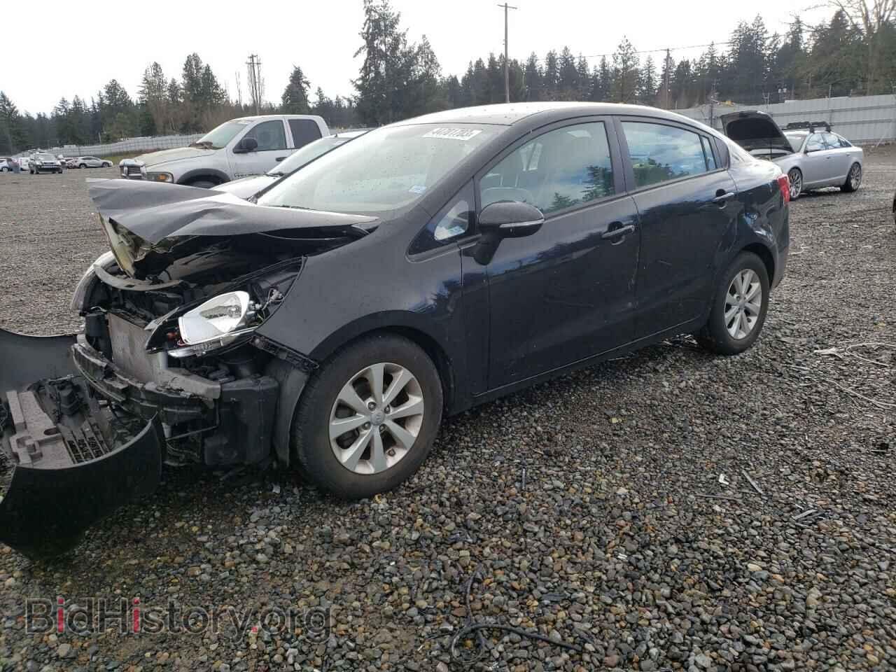 Фотография KNADN4A34D6098534 - KIA RIO 2013