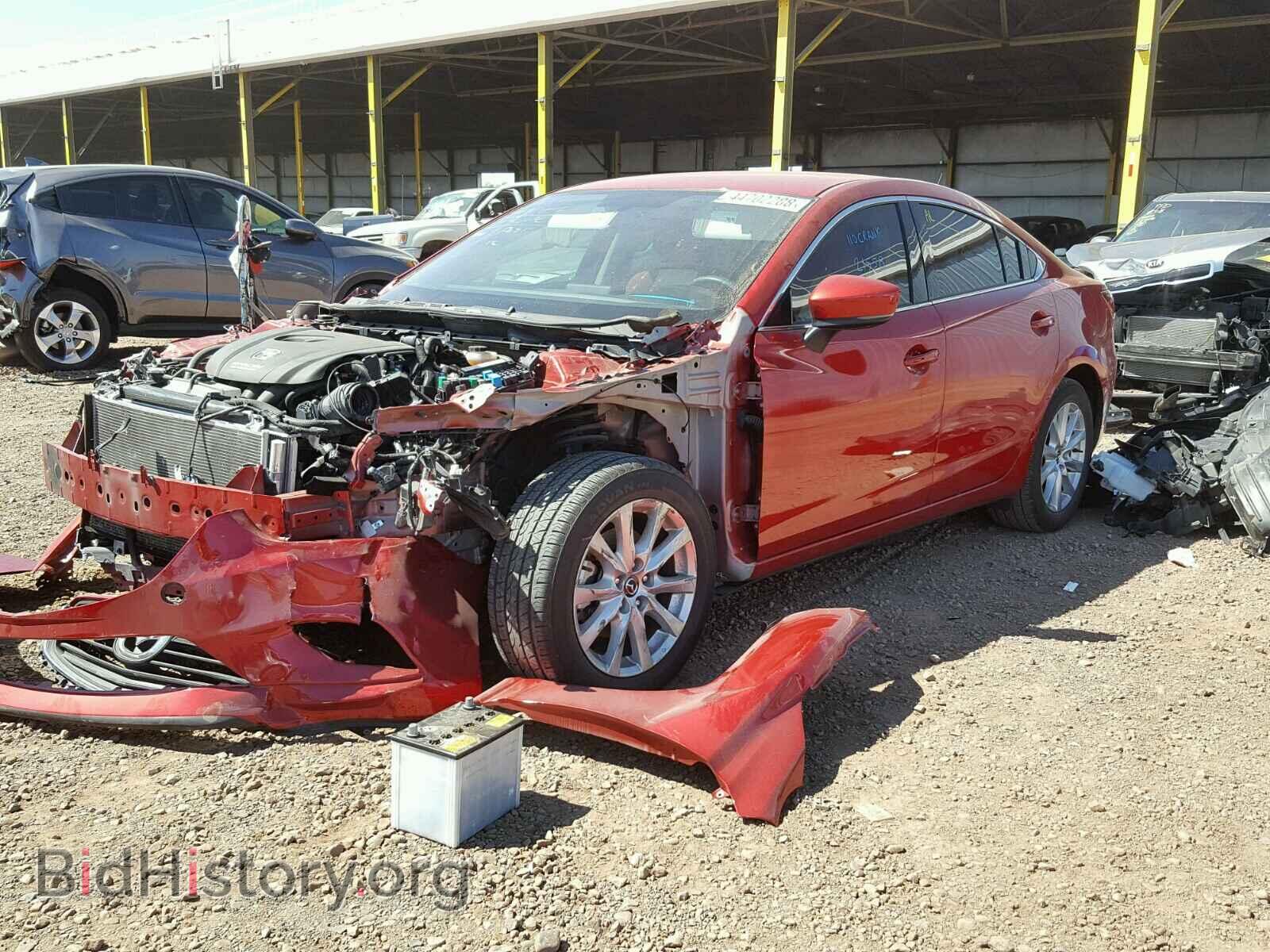 2017 MAZDA 6 - VIN: JM1GL1U59H1134366 - Фото 2