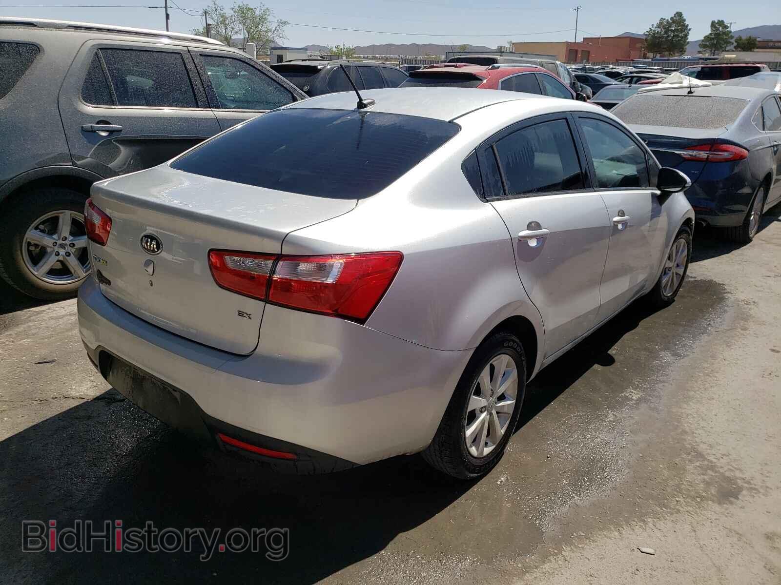 2013 KIA RIO - VIN: KNADN4A33D6156505 - Фото 4