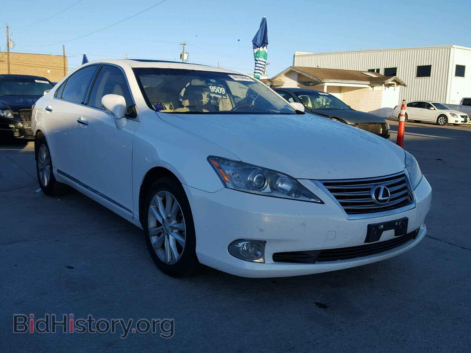Photo JTHBK1EG6C2479465 - LEXUS ES350 2012