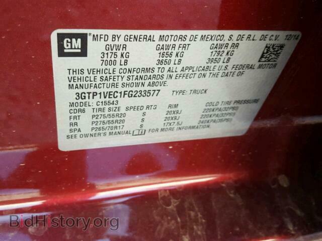 2015 GMC SIERRA C15 - VIN: 3GTP1VEC1FG233577 - Photo 10