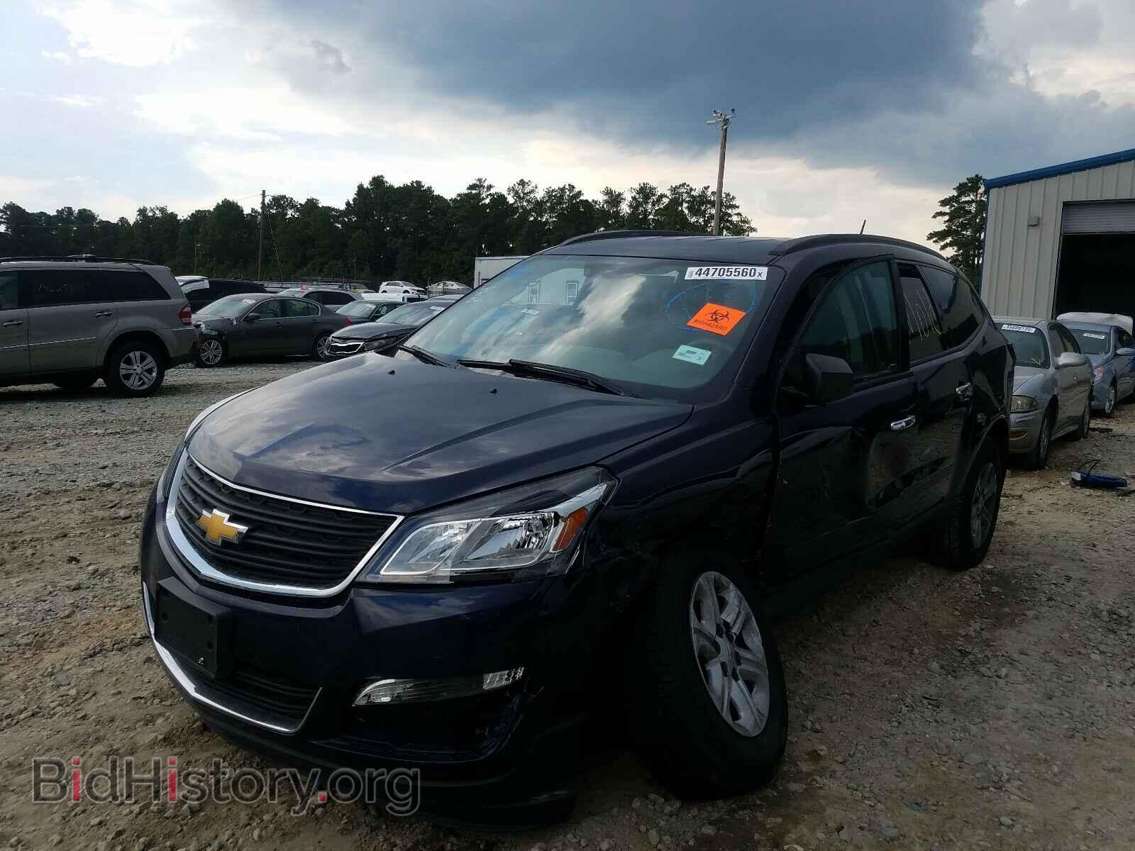 2016 CHEVROLET TRAVERSE - VIN: 1GNKRFKD7GJ287947 - Фото 2