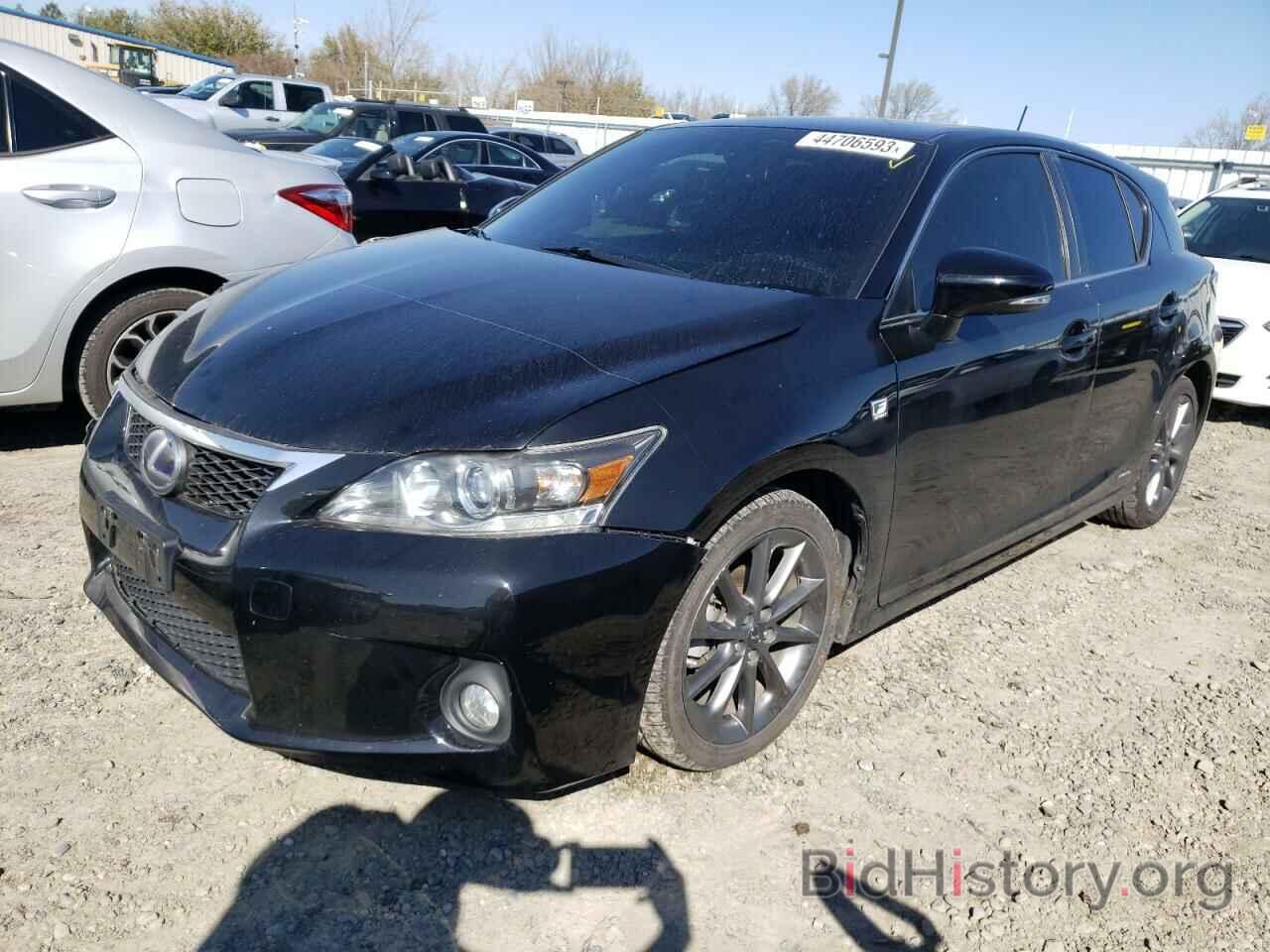 Photo JTHKD5BH1C2085824 - LEXUS CT 200 2012