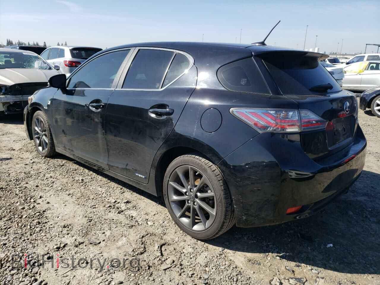 2012 LEXUS CT 200 - VIN: JTHKD5BH1C2085824 - Фото 2